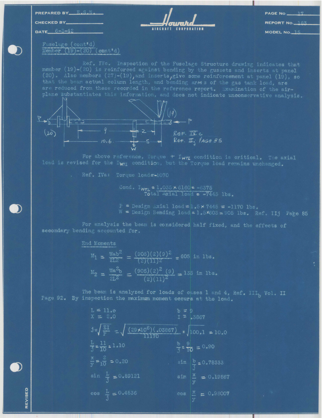 Sample page 18 from AirCorps Library document: Report 183, Substantiation of Gross Weight from 4350 to 4500 Pounds, DGA-15