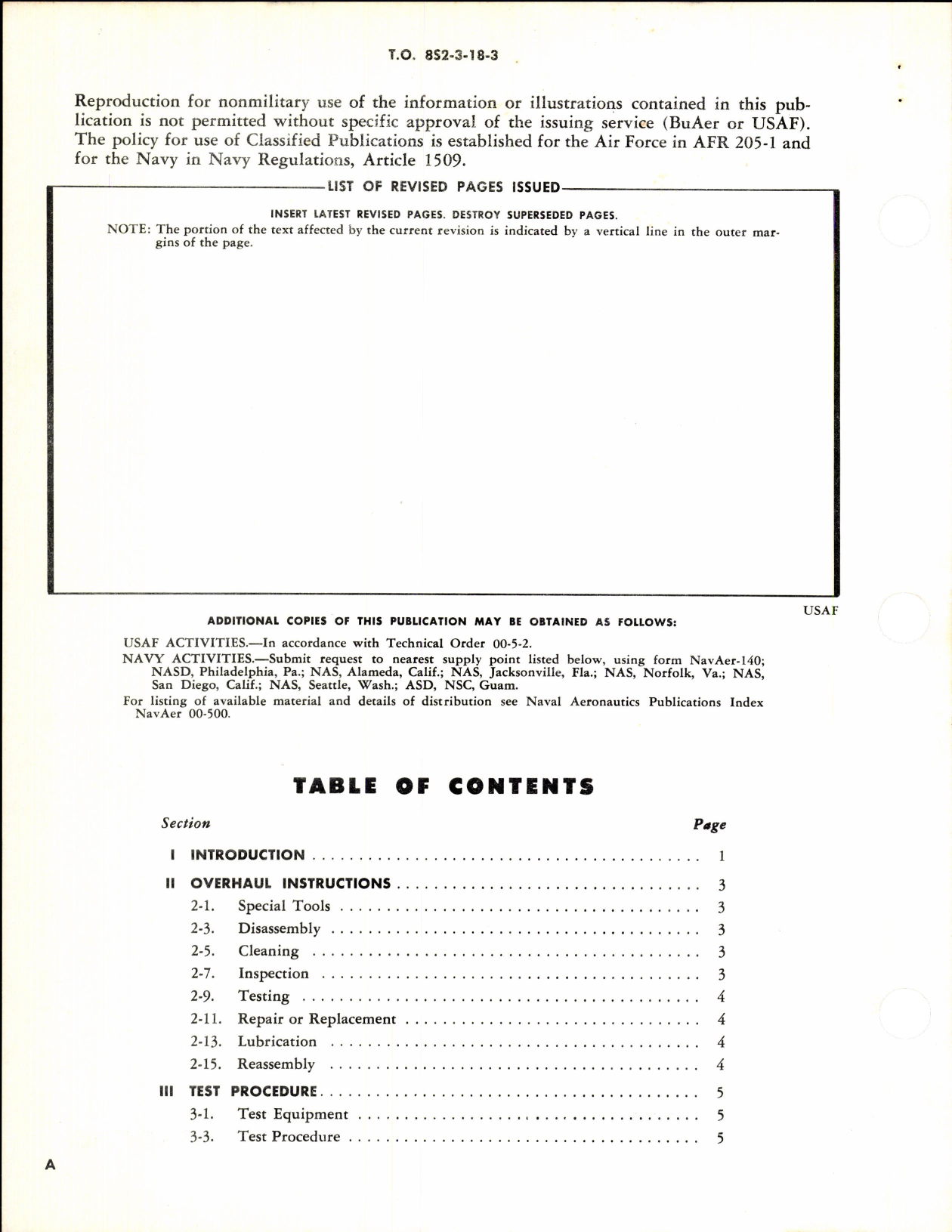 Sample page 2 from AirCorps Library document: Hydraulic and Pneumatic Pressure Switch Part No 90500-1