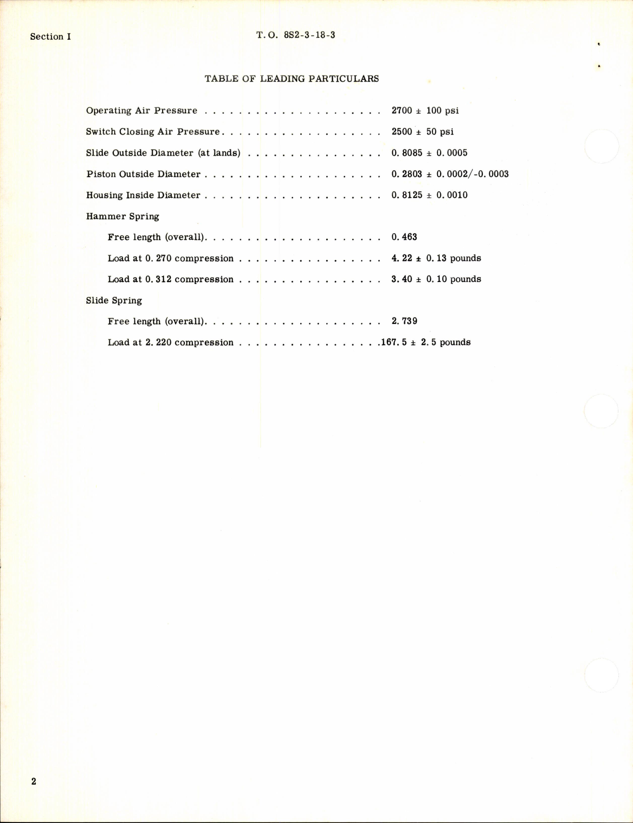 Sample page 4 from AirCorps Library document: Hydraulic and Pneumatic Pressure Switch Part No 90500-1