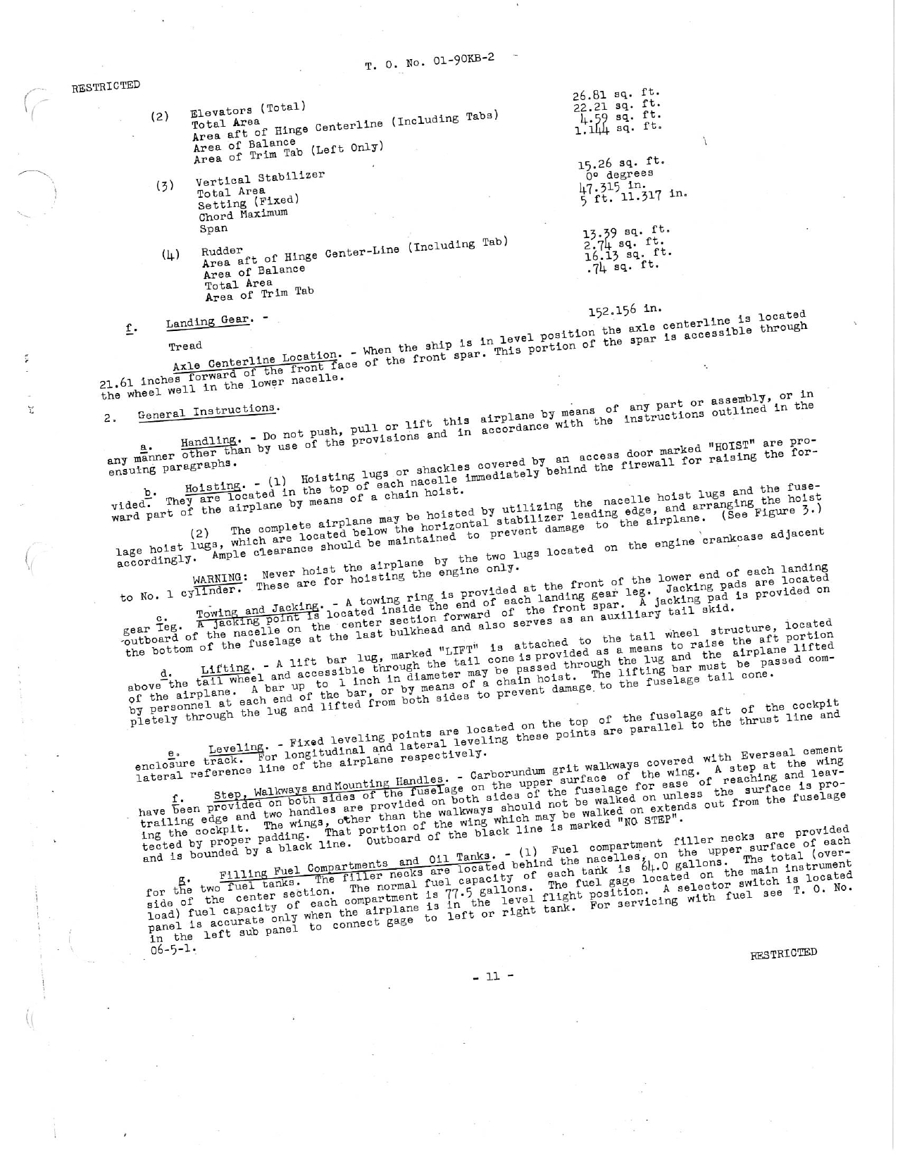 Sample page 13 from AirCorps Library document: Preliminary Handbook of Service Instructions: AT-10