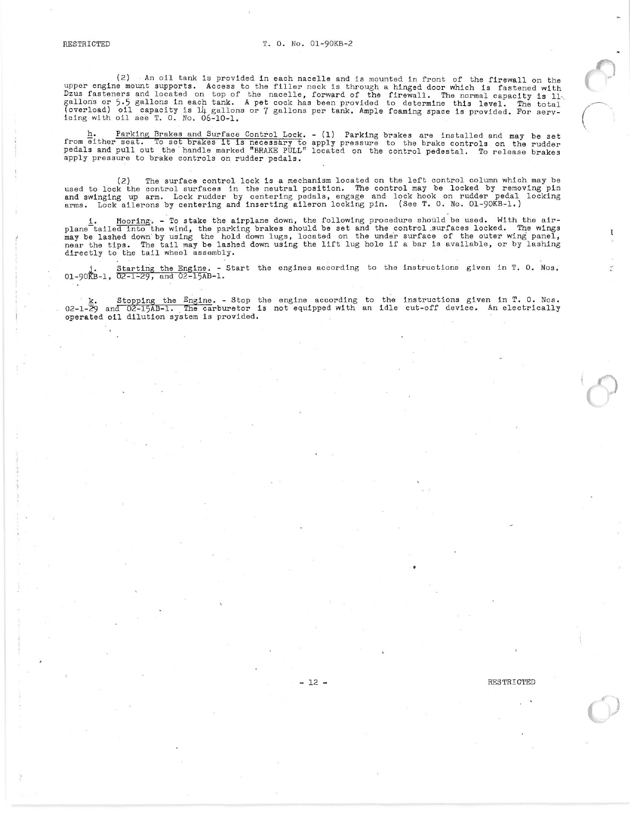 Sample page 14 from AirCorps Library document: Preliminary Handbook of Service Instructions: AT-10
