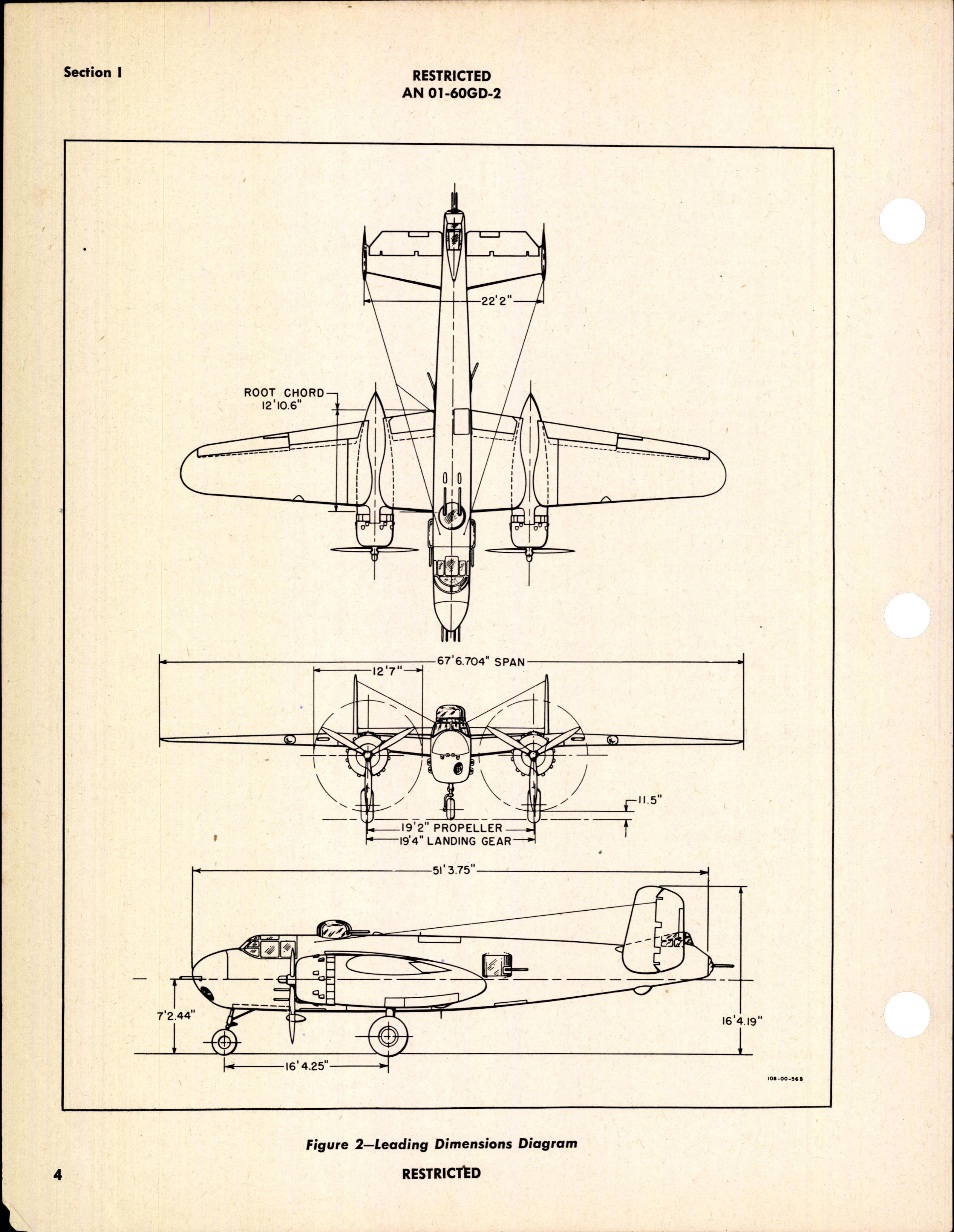 Sample page 8 from AirCorps Library document: Erection and Maintenance for B-25H-1, -5, -10-NA, and PBJ-1H