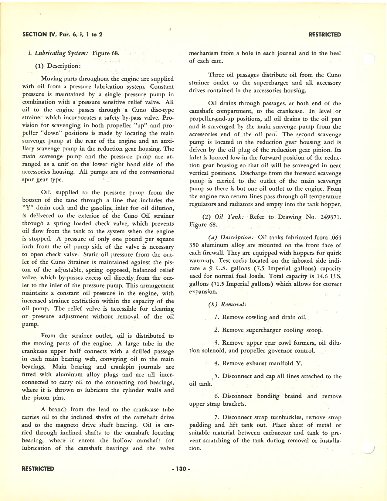 Sample page 133 from AirCorps Library document: Handbook of Instructions - Erection & Maintenance - P-38F