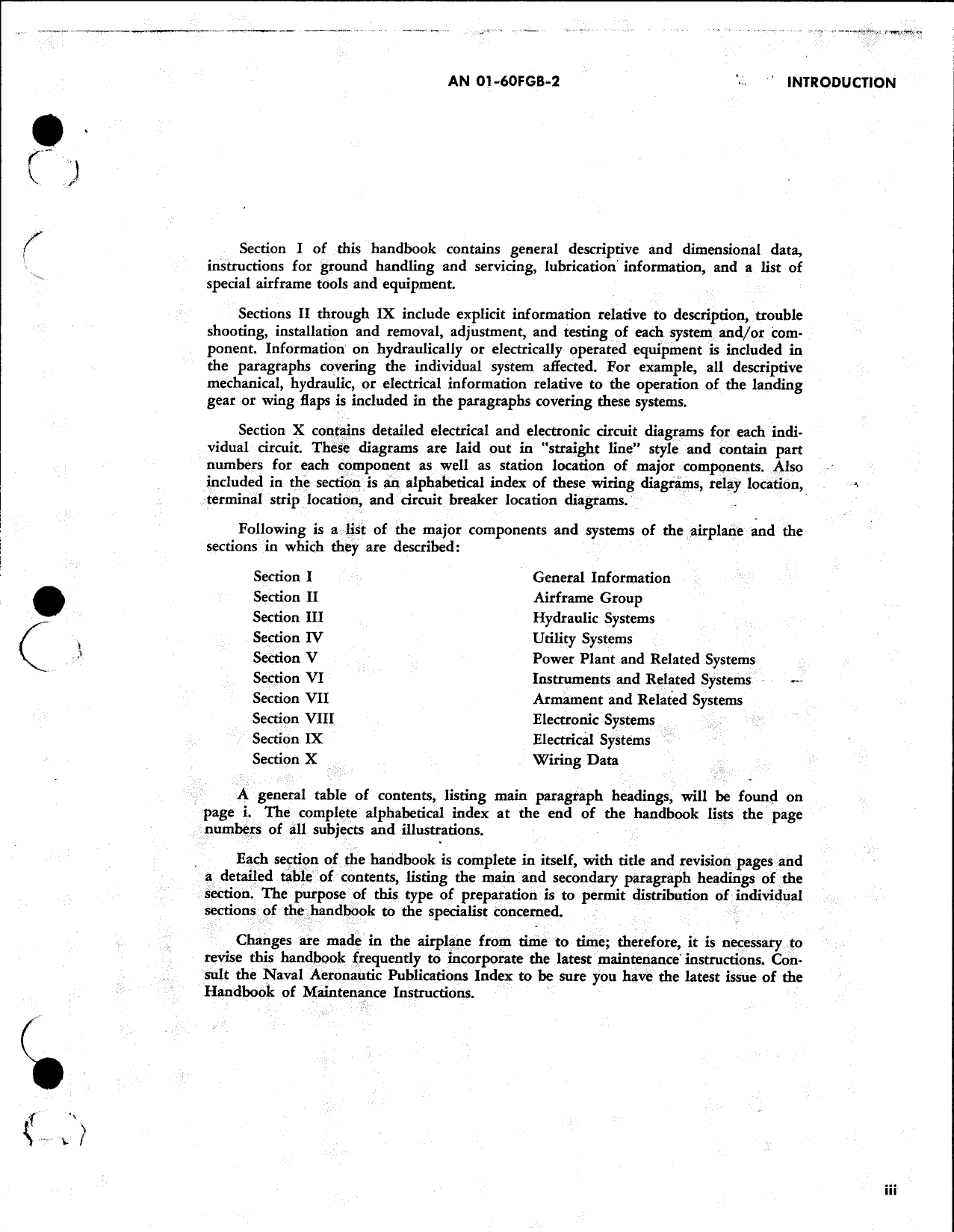 Sample page  5 from AirCorps Library document: Handbook Maintenance Instructions, T-28B T-28C