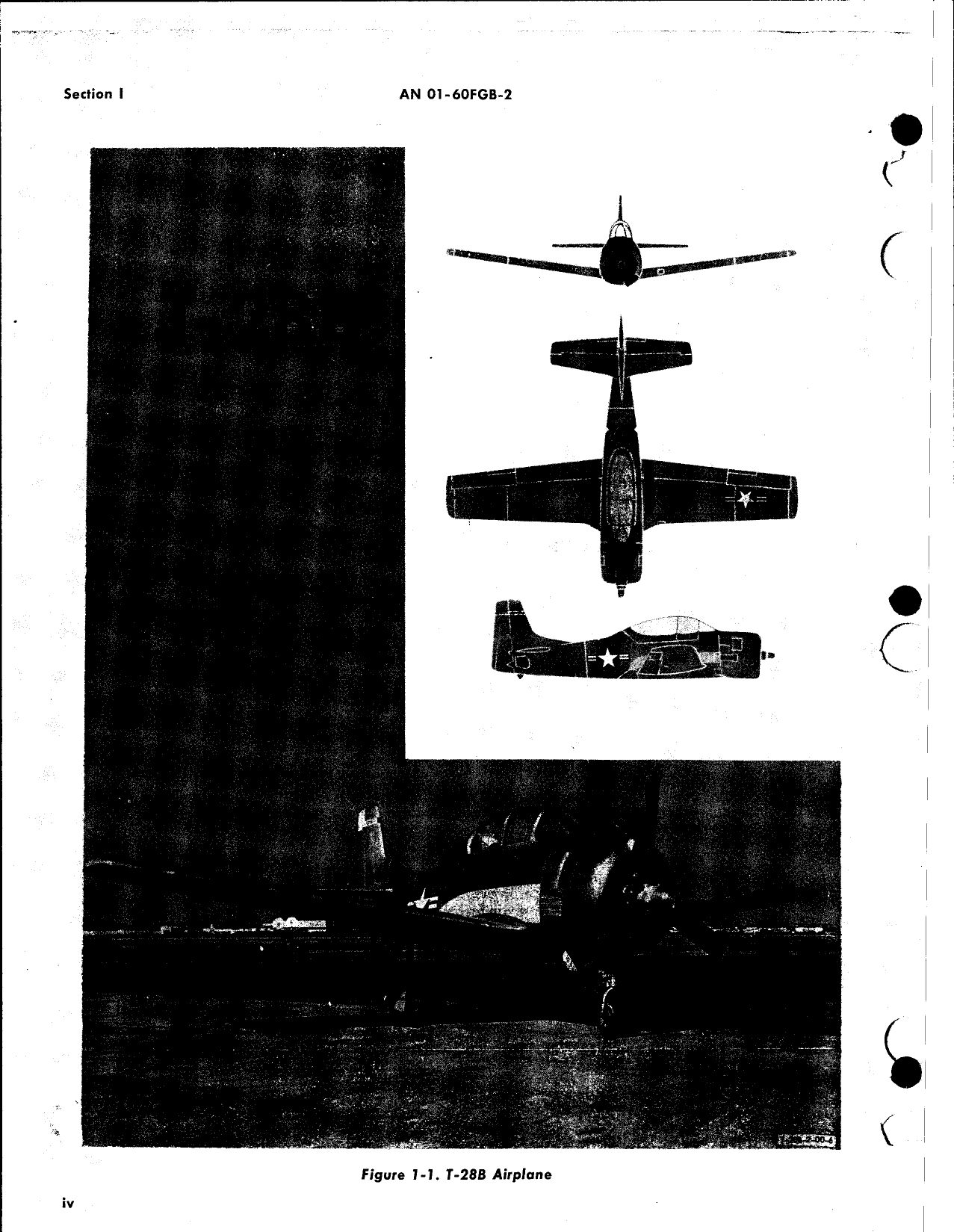 Sample page  6 from AirCorps Library document: Handbook Maintenance Instructions, T-28B T-28C