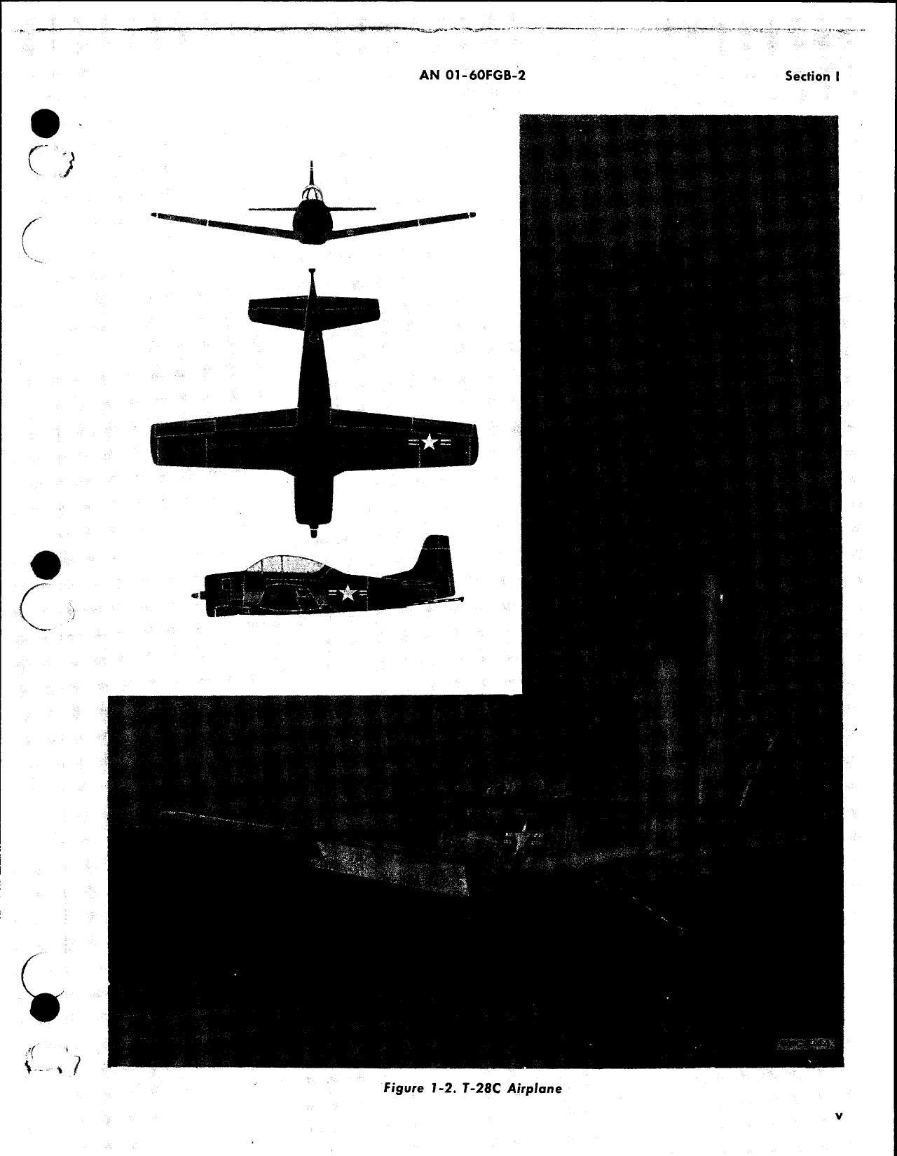 Sample page  7 from AirCorps Library document: Handbook Maintenance Instructions, T-28B T-28C