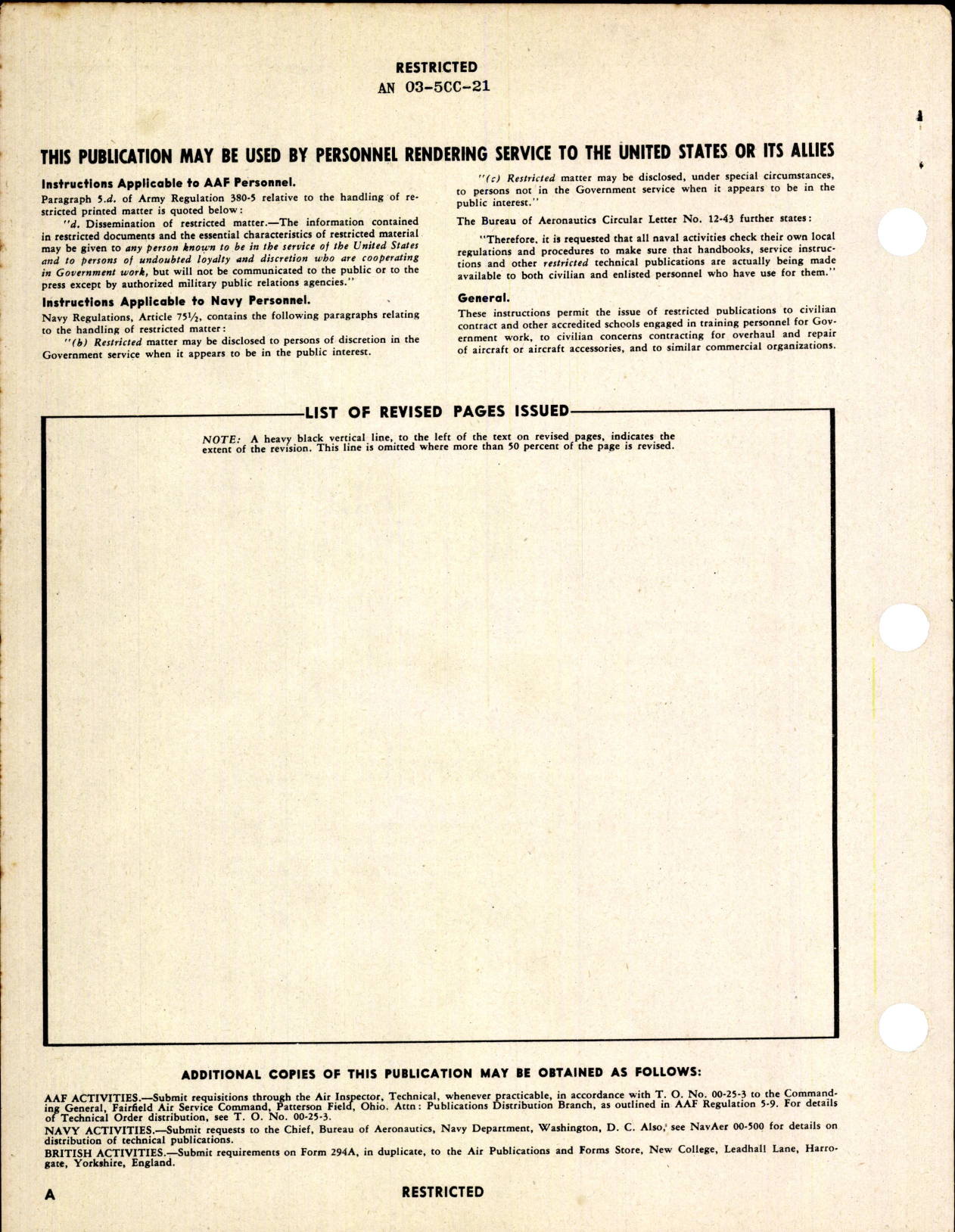 Sample page 2 from AirCorps Library document: Handbook of Instructions w/ Parts Catalog for Model 5BA50 Electric Motors