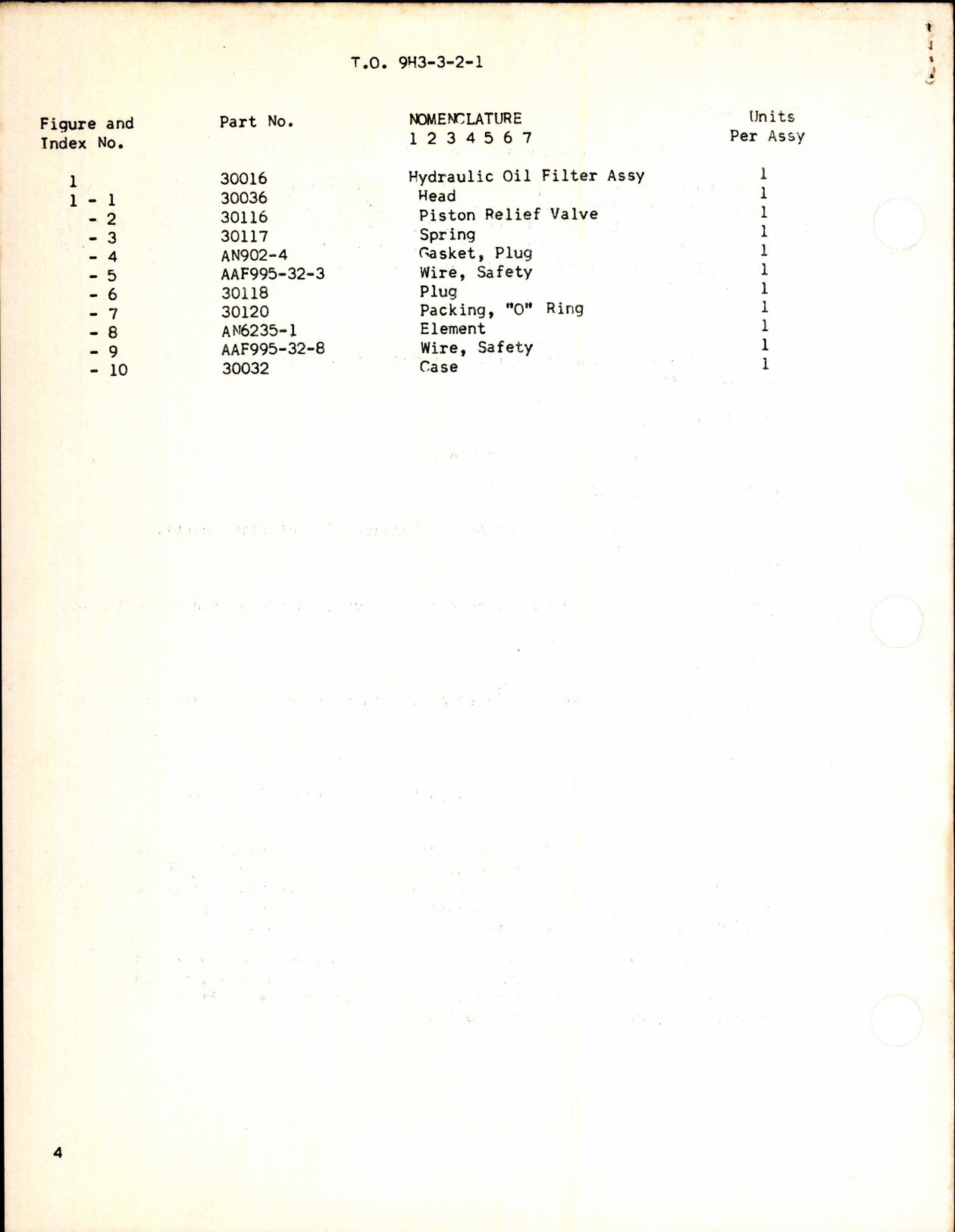 Sample page 4 from AirCorps Library document: Instructions w PC for Hydraulic Oil Filter AN6234-1