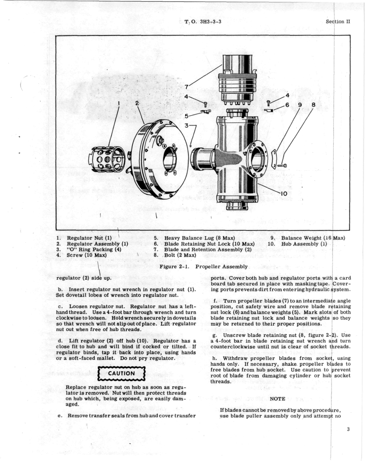 Sample page 7 from AirCorps Library document: Hydraulic Propeller Overhaul Instructions Models A422-E1 & A422-E2