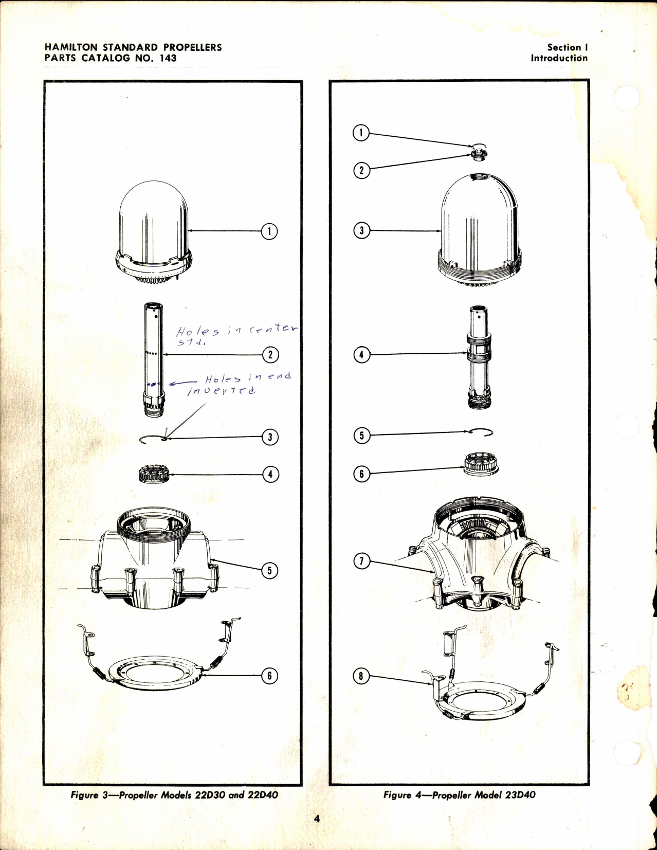 Sample page 6 from AirCorps Library document: Hydromatic Propellers Parts Catalog
