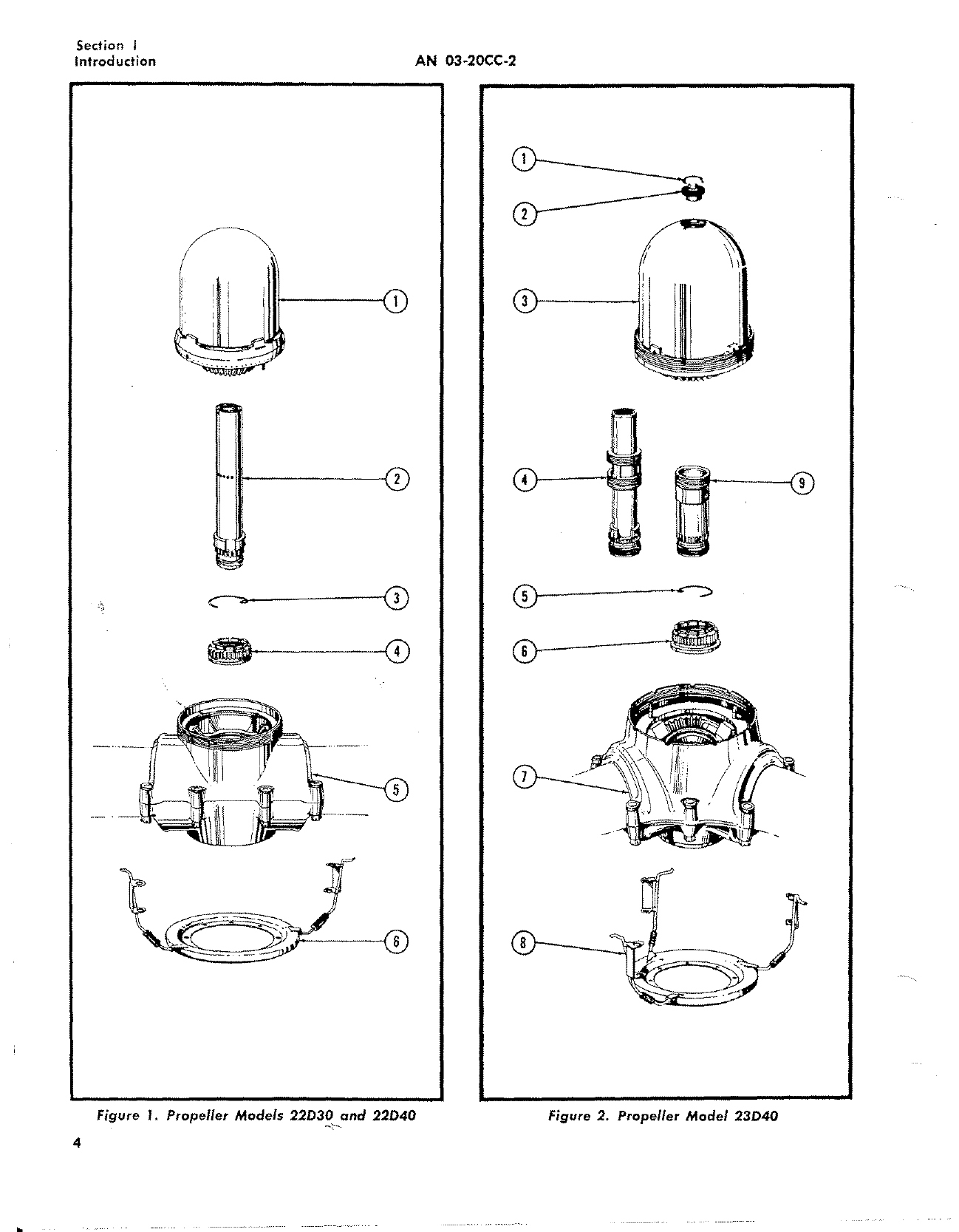 Sample page 6 from AirCorps Library document: Parts Catalog for Hydromatic Propellers