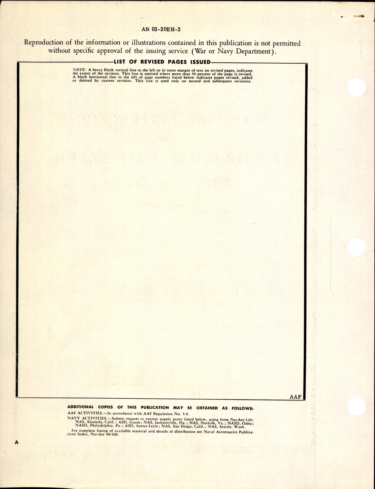 Sample page 2 from AirCorps Library document: Overhaul Instructions for Hydraulic Propeller Model A322F-A1