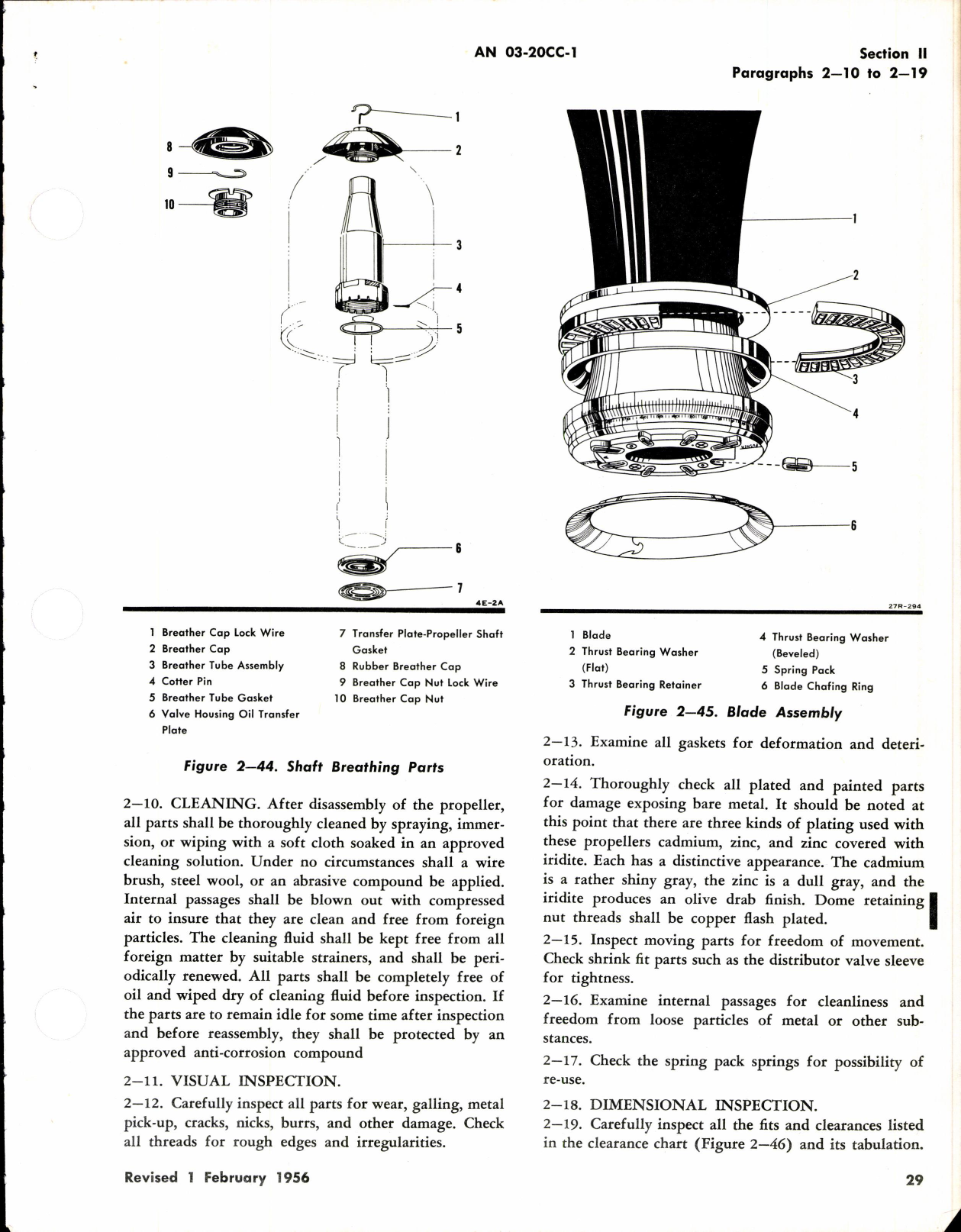 Sample page 3 from AirCorps Library document: Handbook Overhaul Instructions for Hydromatic Propellers