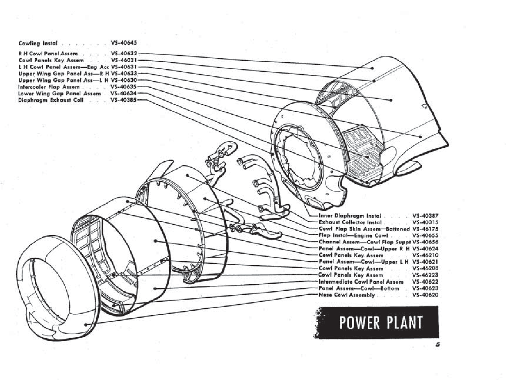 Sample page 5 from AirCorps Library document: Illustrated Assembly Breakdown - F4U-4