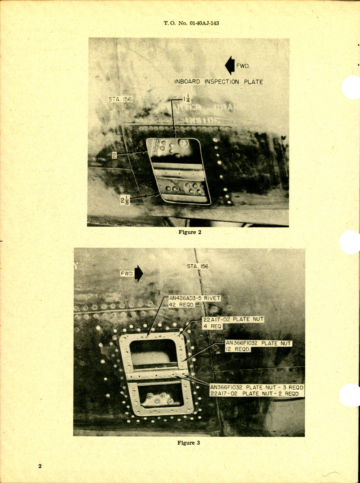 Sample page 2 from AirCorps Library document: Nacelle Structure and Main Landing Gear Attachment Fittings for B-26 