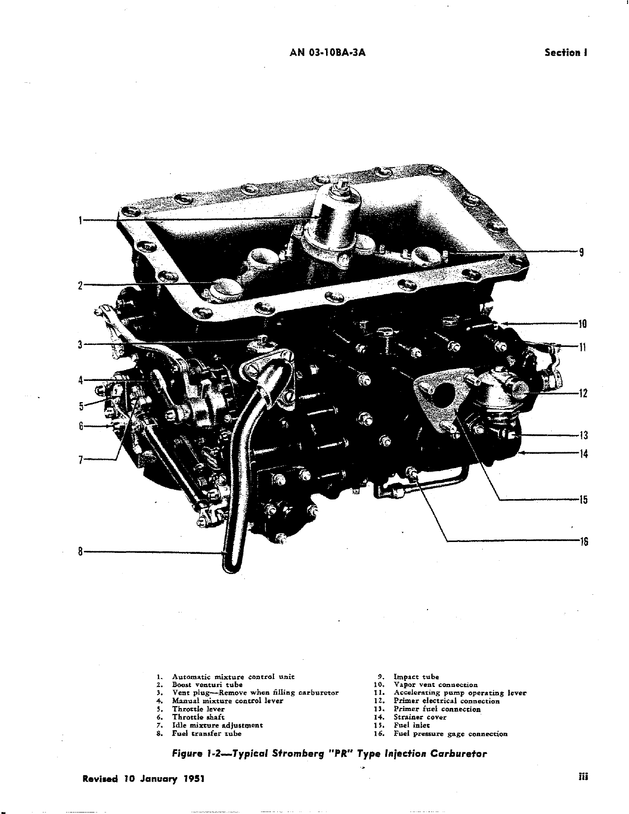 Sample page 5 from AirCorps Library document: Handbook Overhaul Instructions for Injection Carburetors