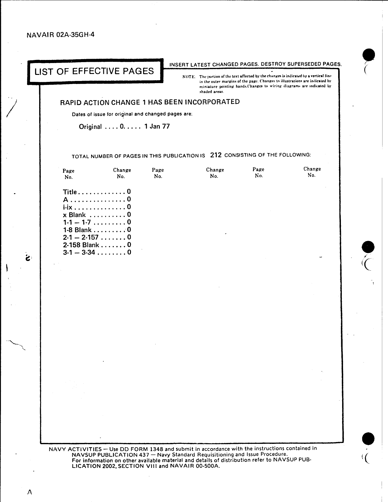 Sample page 2 from AirCorps Library document: Illustrated Parts Breakdown Tech Manual, R1820