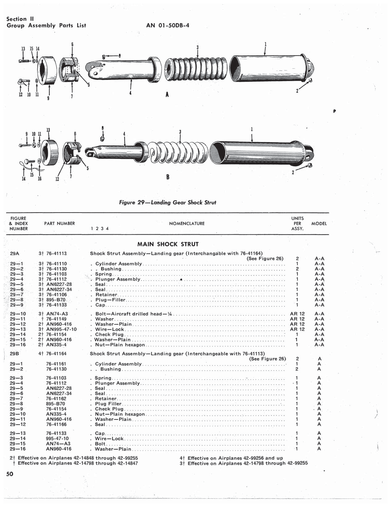 Sample page 54 from AirCorps Library document: Illustrated Parts Breakdown - L-5, OY-1, OY-2
