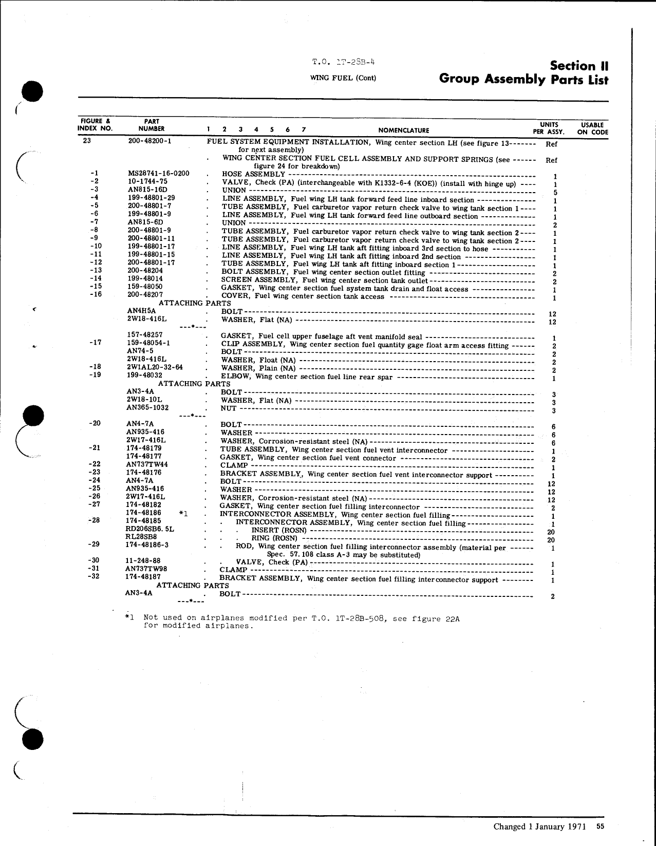 Sample page  8 from AirCorps Library document: Illustrated Parts Breakdown Tech Manual, T-28B T-28C