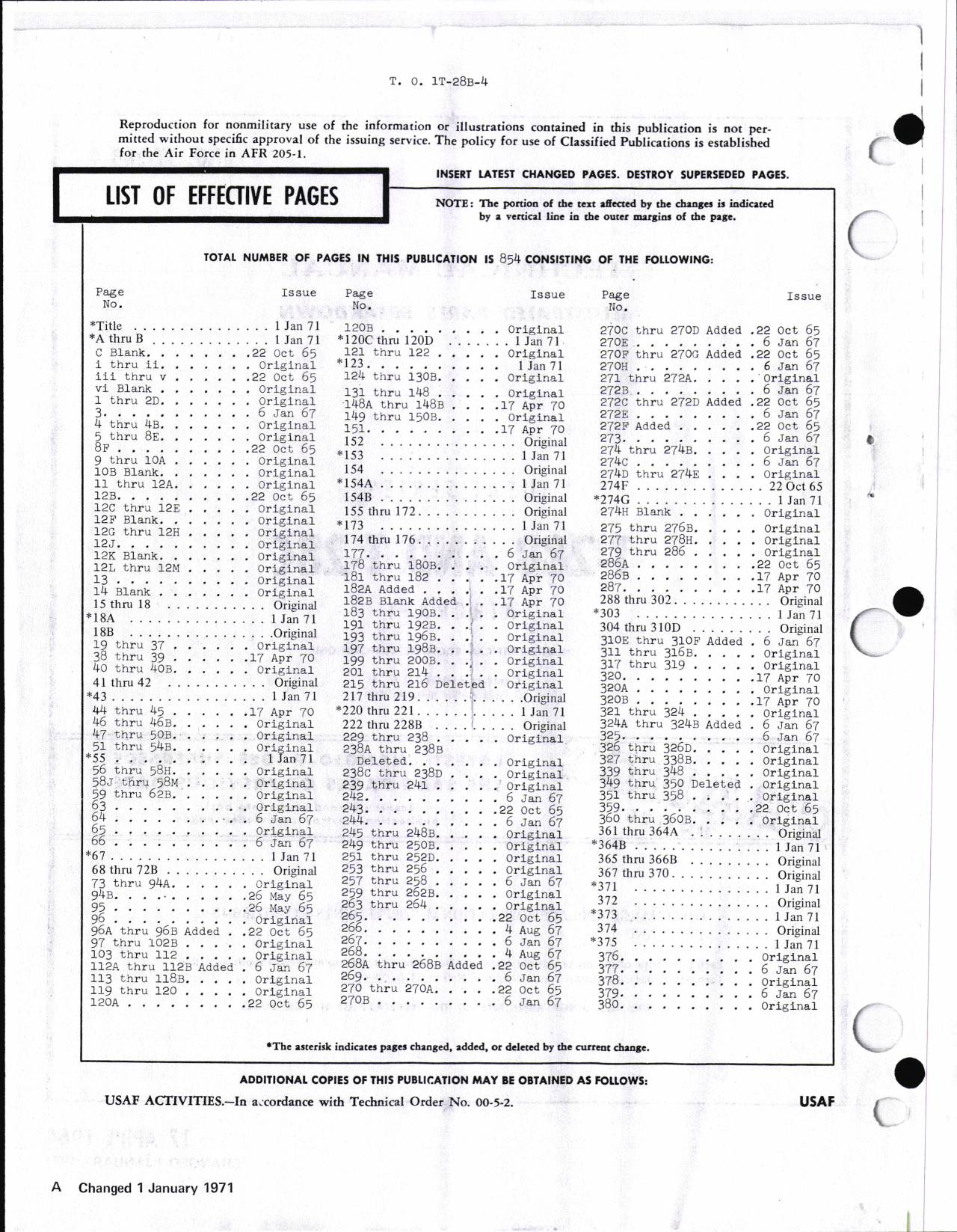 Sample page 2 from AirCorps Library document: Illustrated Parts Breakdown Tech Manual, T-28B T-28C