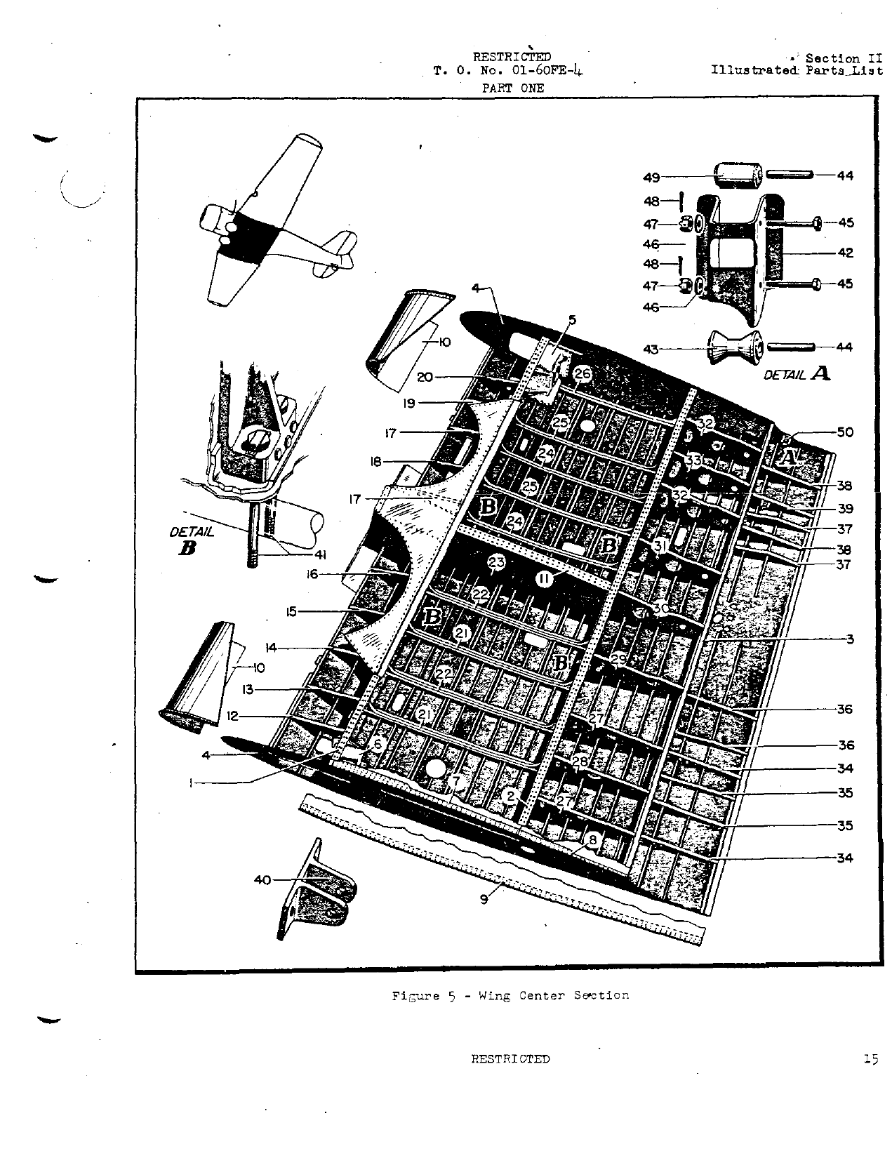 Sample page 9 from AirCorps Library document: Illustrated Parts Catalog for AT-6C and SNJ-4 Airplanes 