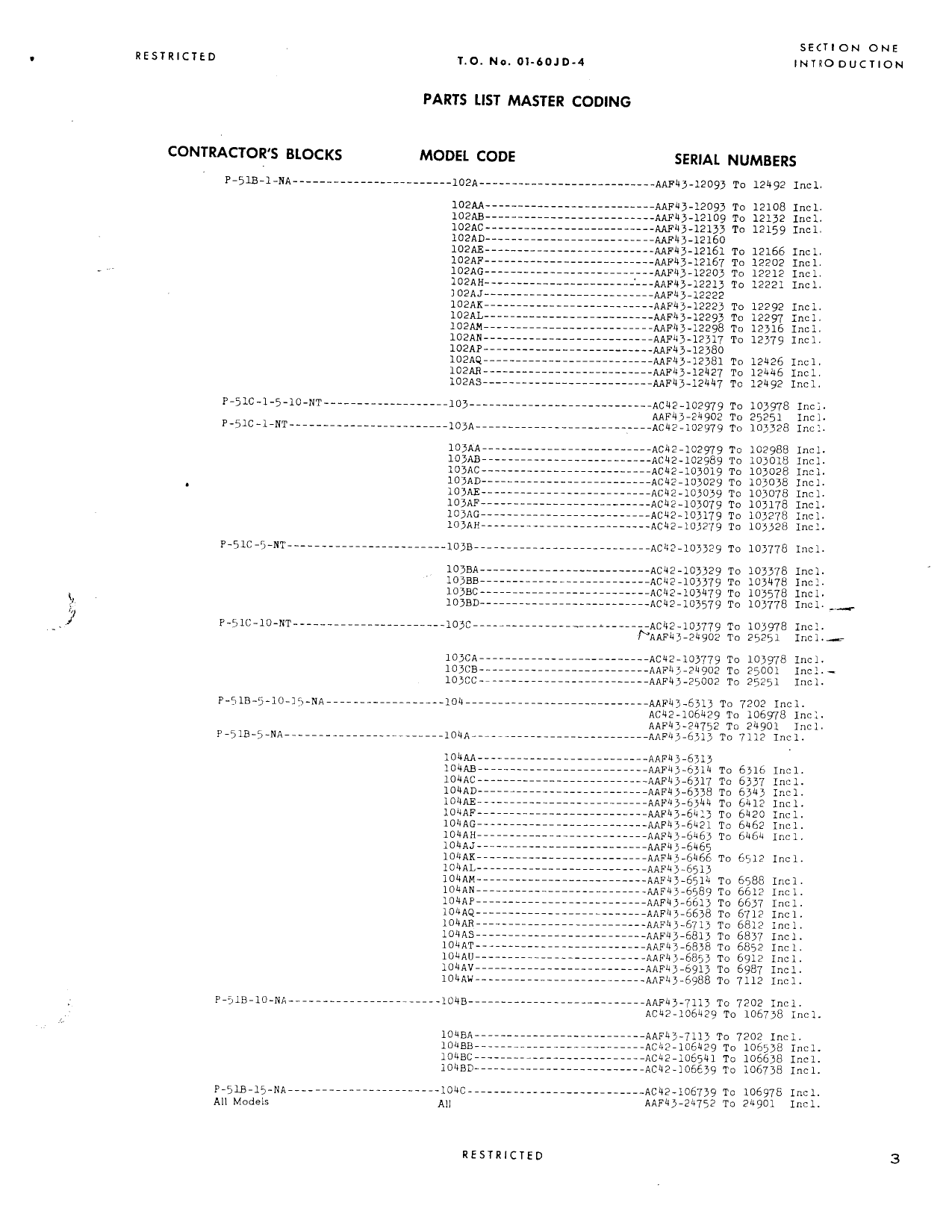 Sample page 7 from AirCorps Library document: Parts Catalog for P-51B-1, P-51B-5, P-51B-10, P-51B-15, P-51C-1, P-51C-5, and P-51C-10