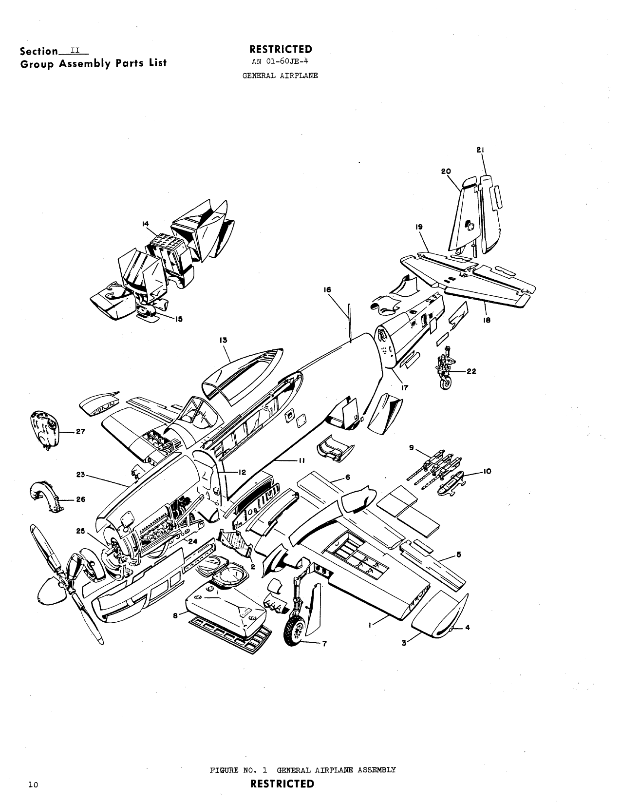 Sample page 14 from AirCorps Library document: P-51D Parts Catalog