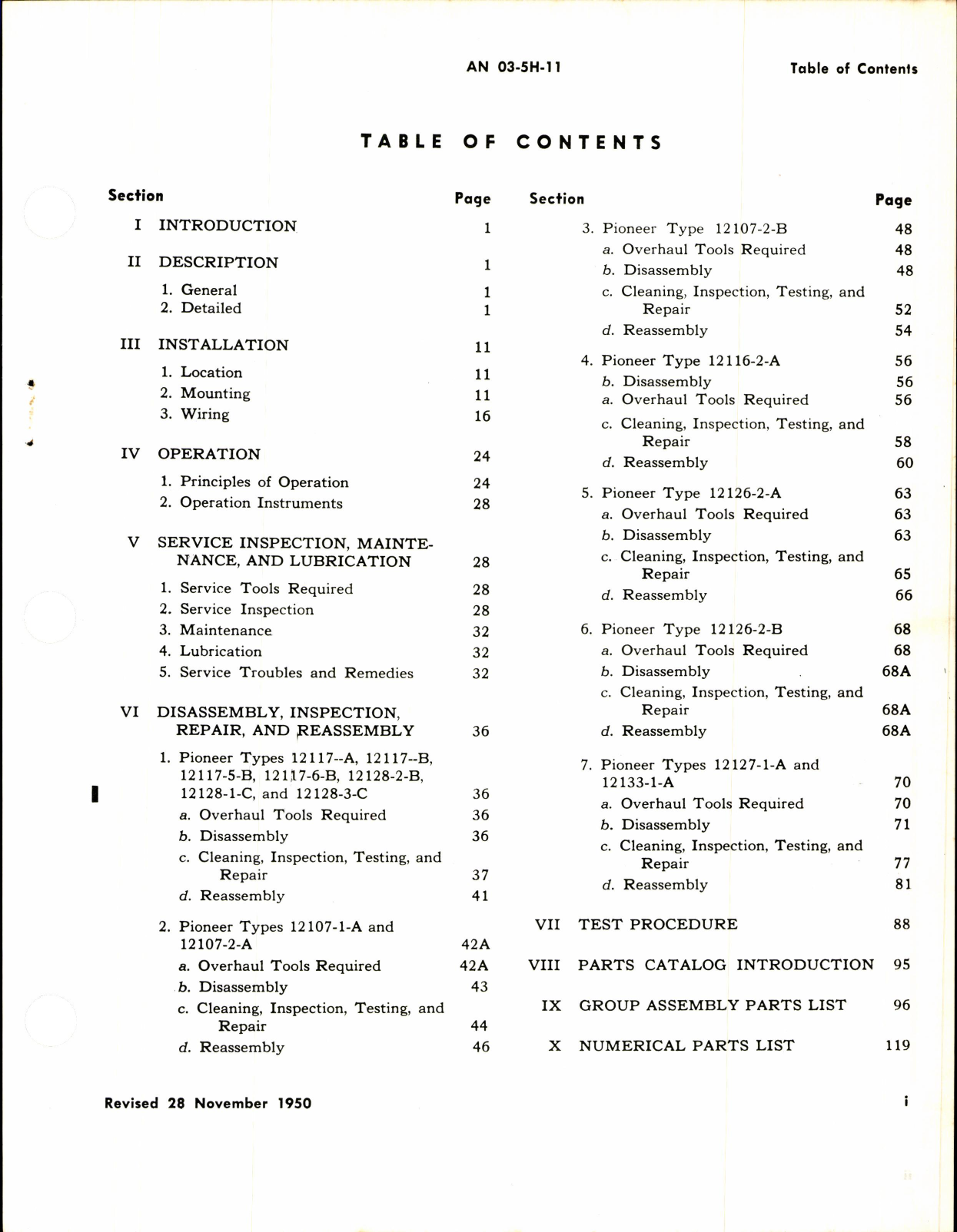 Sample page 3 from AirCorps Library document: Inverters Power Types (Eclipse-Pioneer)