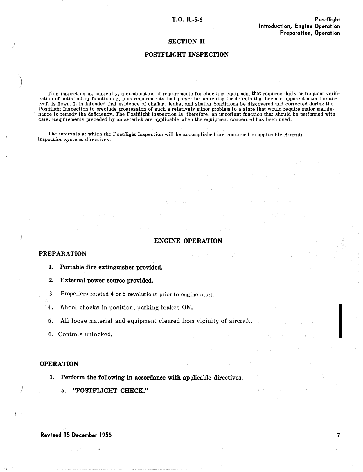 Sample page 10 from AirCorps Library document: Inspection Requirements - L-5, OY-1, OY-2