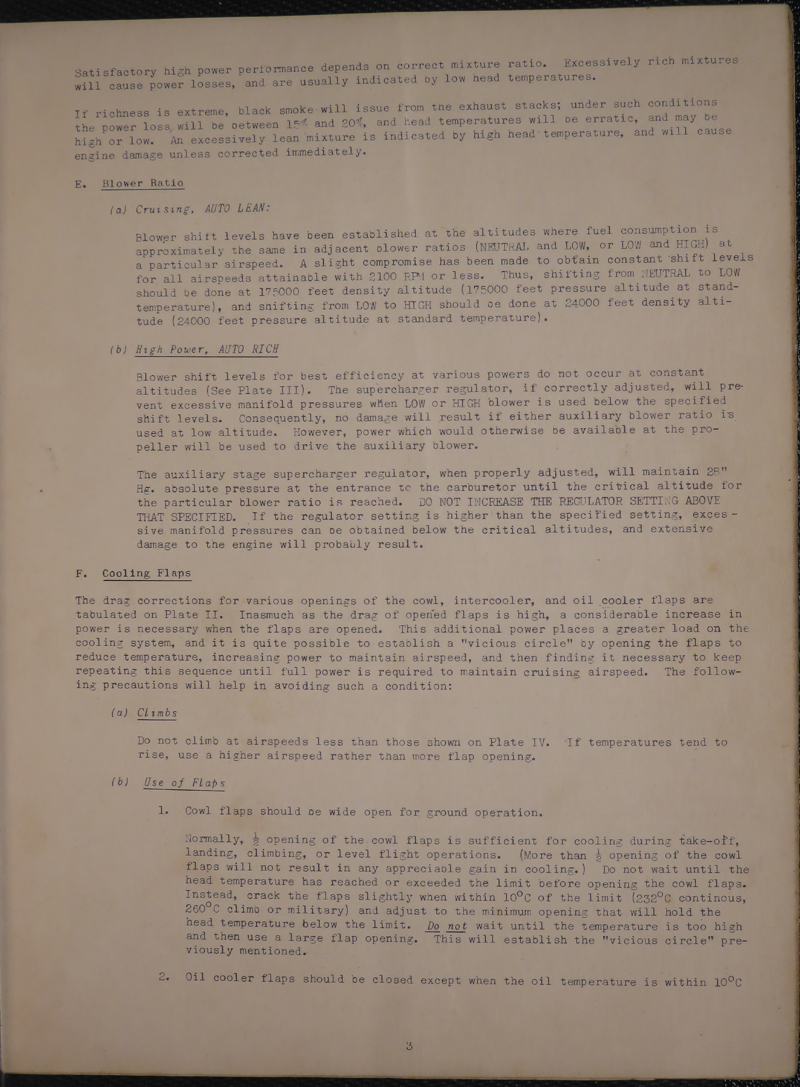 Sample page 7 from AirCorps Library document: Supplementary Operating Instructions for Model FG-1, F3A-1, F4U-1 Airplane with R-2800-8 Engine