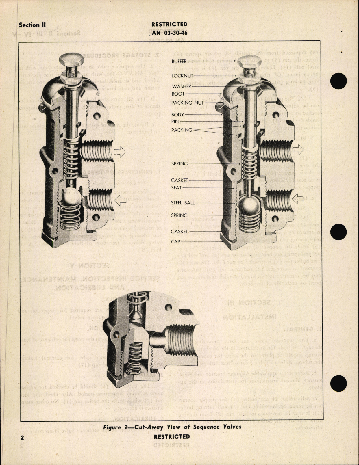 Sample page 6 from AirCorps Library document: Handbook of Instructions with Parts Catalog for Hydraulic Sequence Valves