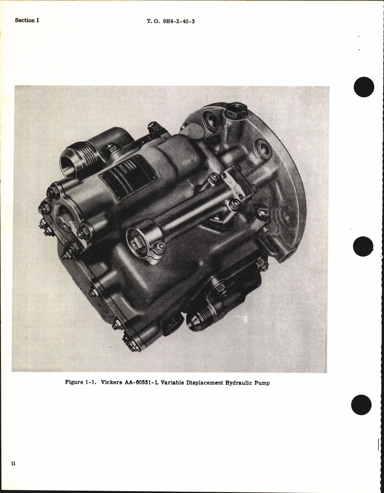 Sample page 4 from AirCorps Library document: Overhaul Instructions for Variable Displacement Hydraulic Pumps AA-60550-L Series