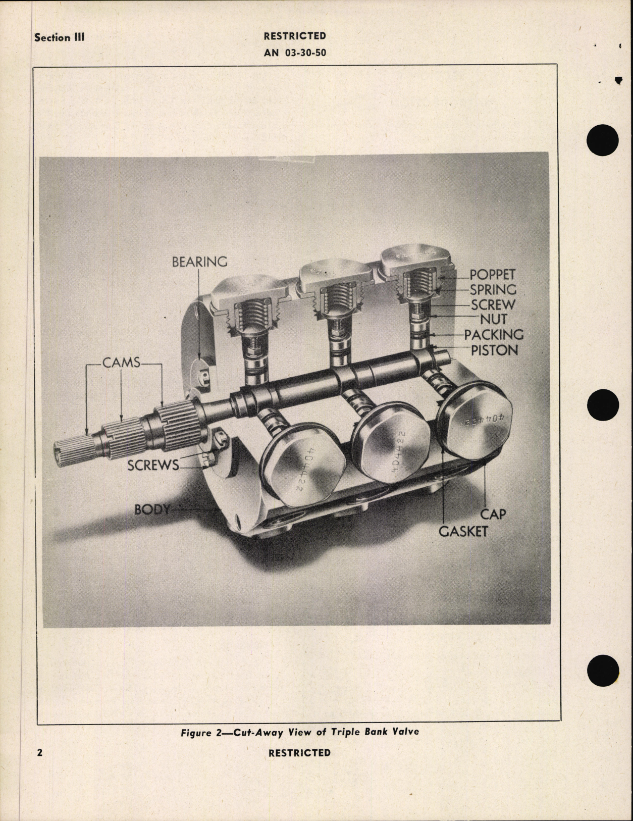 Sample page 6 from AirCorps Library document: Handbook of Instructions With Parts Catalog for Multiples Bank Four-Way Selector Valves
