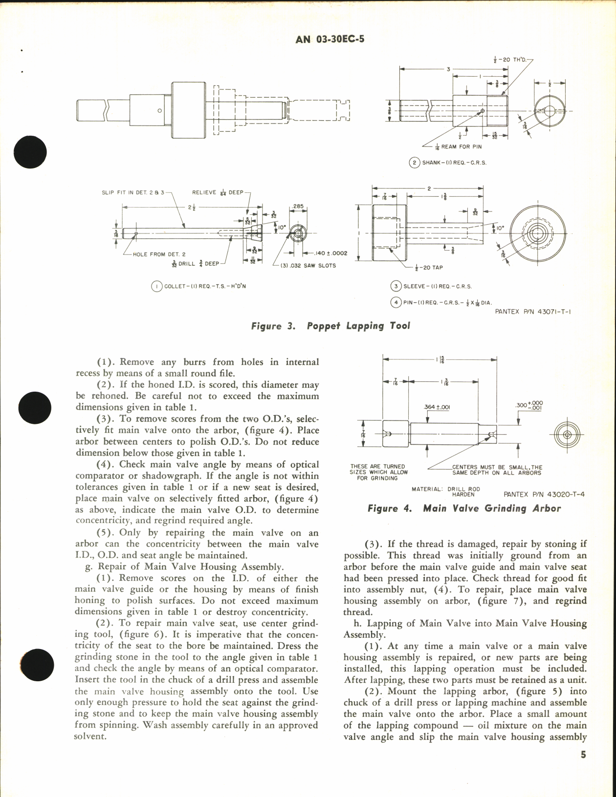 Sample page 5 from AirCorps Library document: Overhaul Instructions with Parts Breakdown for Hydraulic Relief Valve HPLV-A2