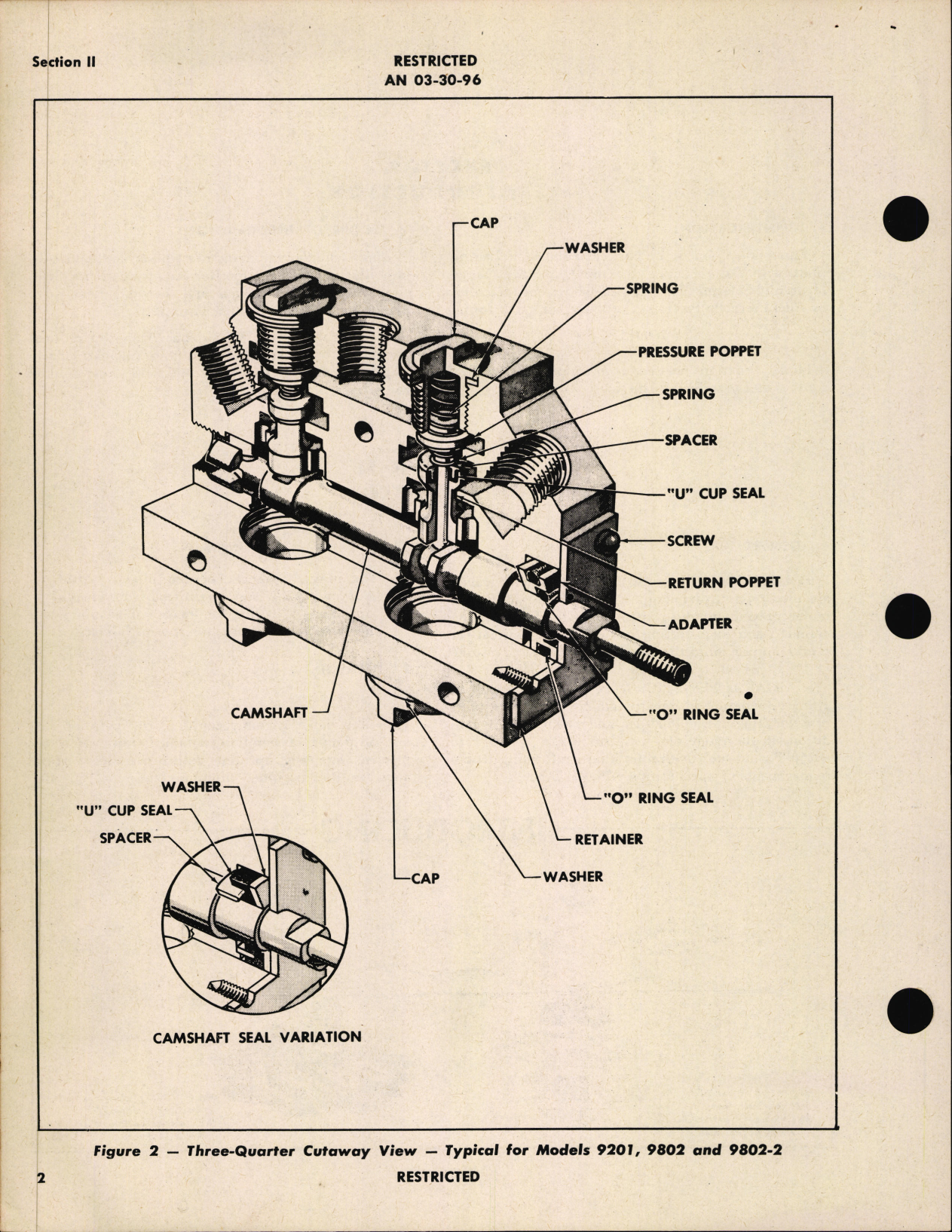 Sample page 6 from AirCorps Library document: Handbook of Instructions with Parts Catalog for Dural Seat Single Hydraulic Selector Valves