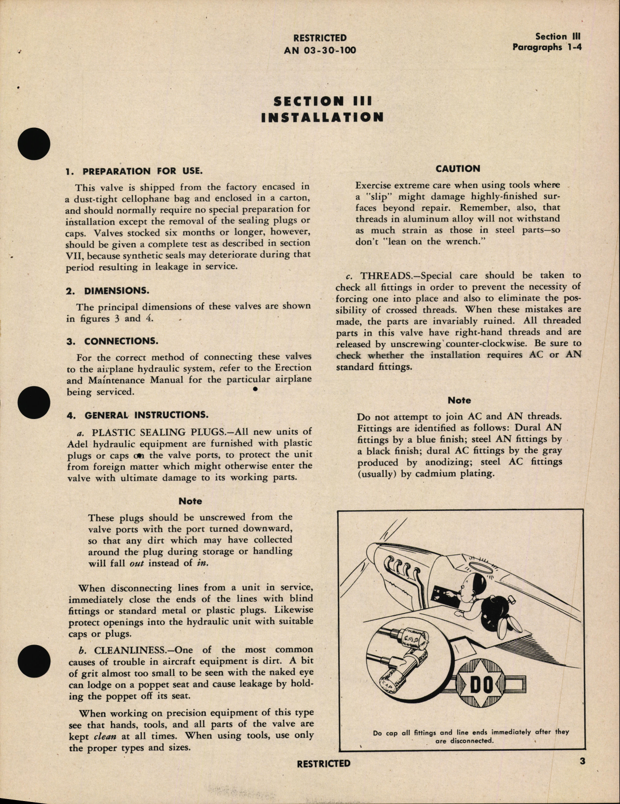 Sample page 7 from AirCorps Library document: Handbook of Instructions with Parts Catalog for Steel Seat Hydraulic Manually Operated Check (Shut-Off) Valves 