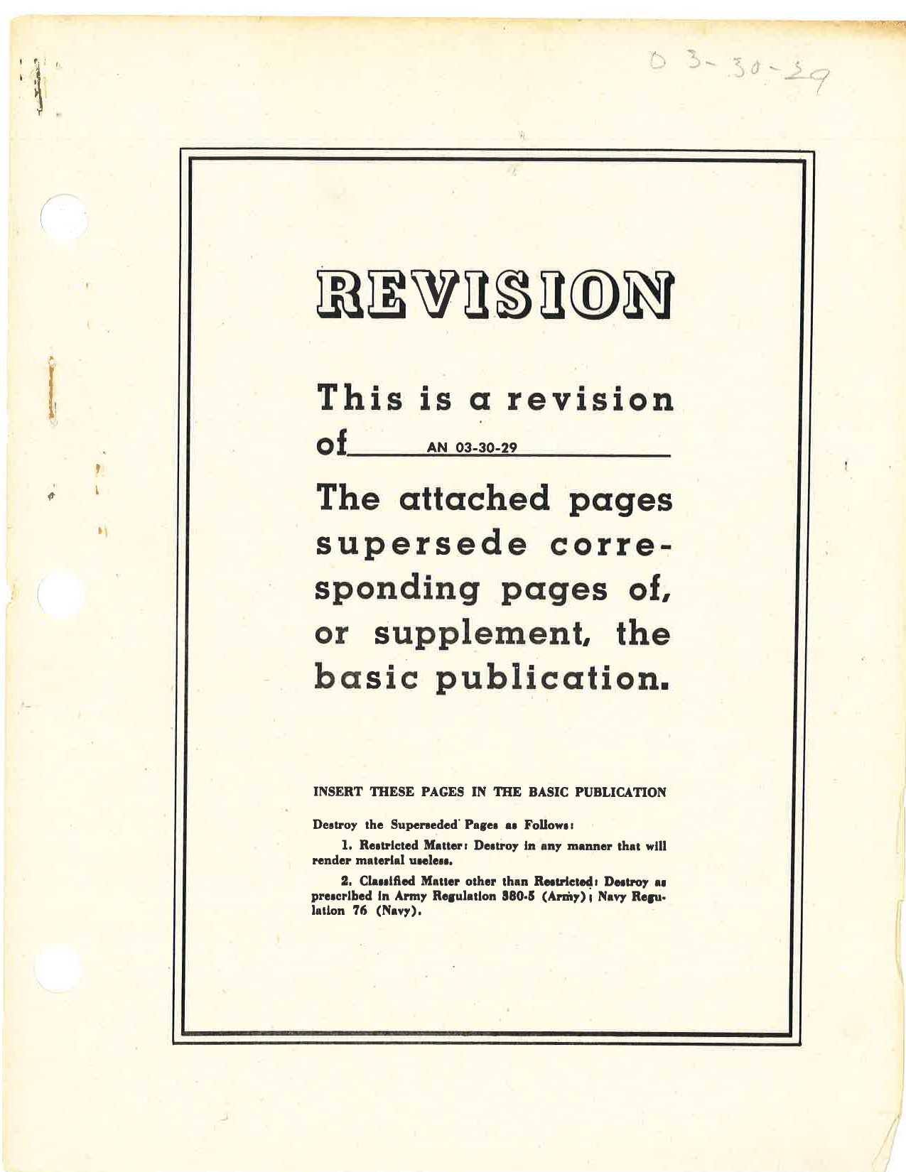 Sample page 1 from AirCorps Library document: Handbook of Instructions with Parts Catalog, Hydraulic Actuating Cylinders