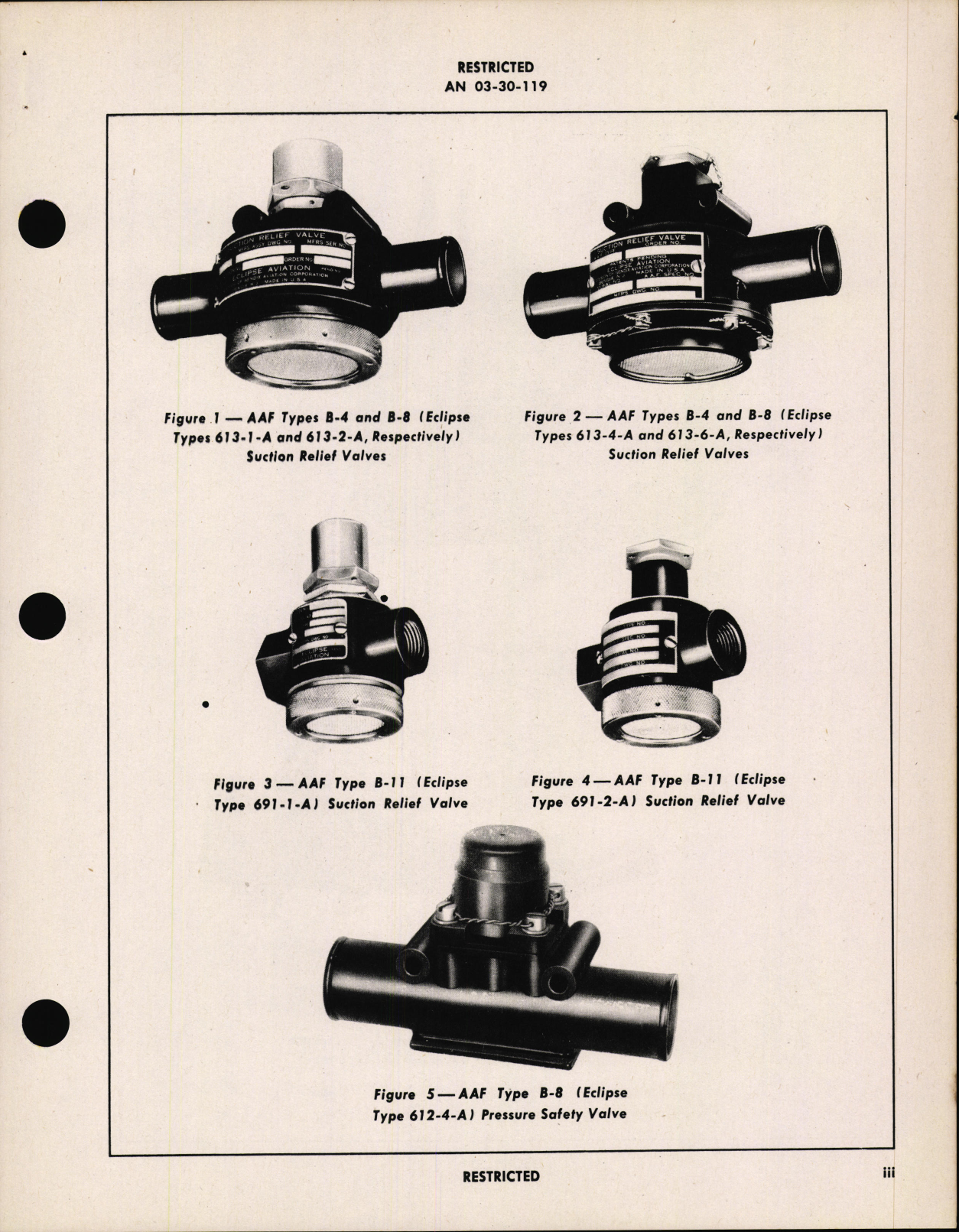 Sample page 5 from AirCorps Library document: Handbook of Instructions with Parts Catalog for Pneumatic System Valves