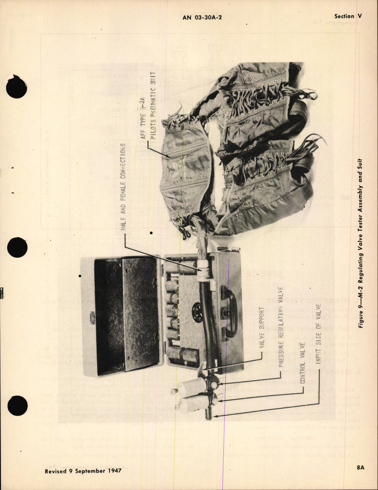 Sample page 7 from AirCorps Library document: Operation and Service Instructions for Pressure Regulating Valve Type M-2