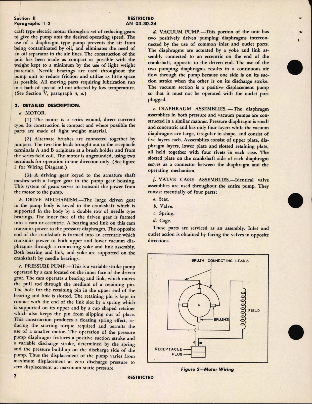 Sample page 6 from AirCorps Library document: Handbook of Instructions with Parts Catalog for Combination Pressure and vacuum Pump