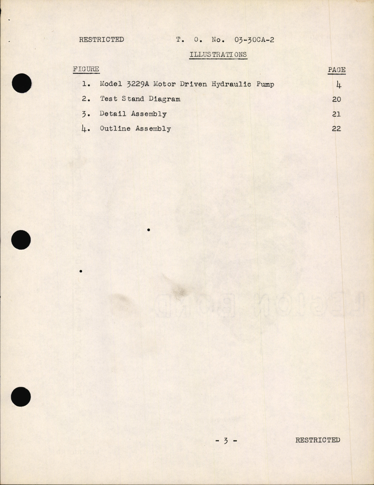Sample page 5 from AirCorps Library document: Preliminary Handbook of Instructions for Motor-Driven Hydraulic Pumps Eclipse Model 3229A