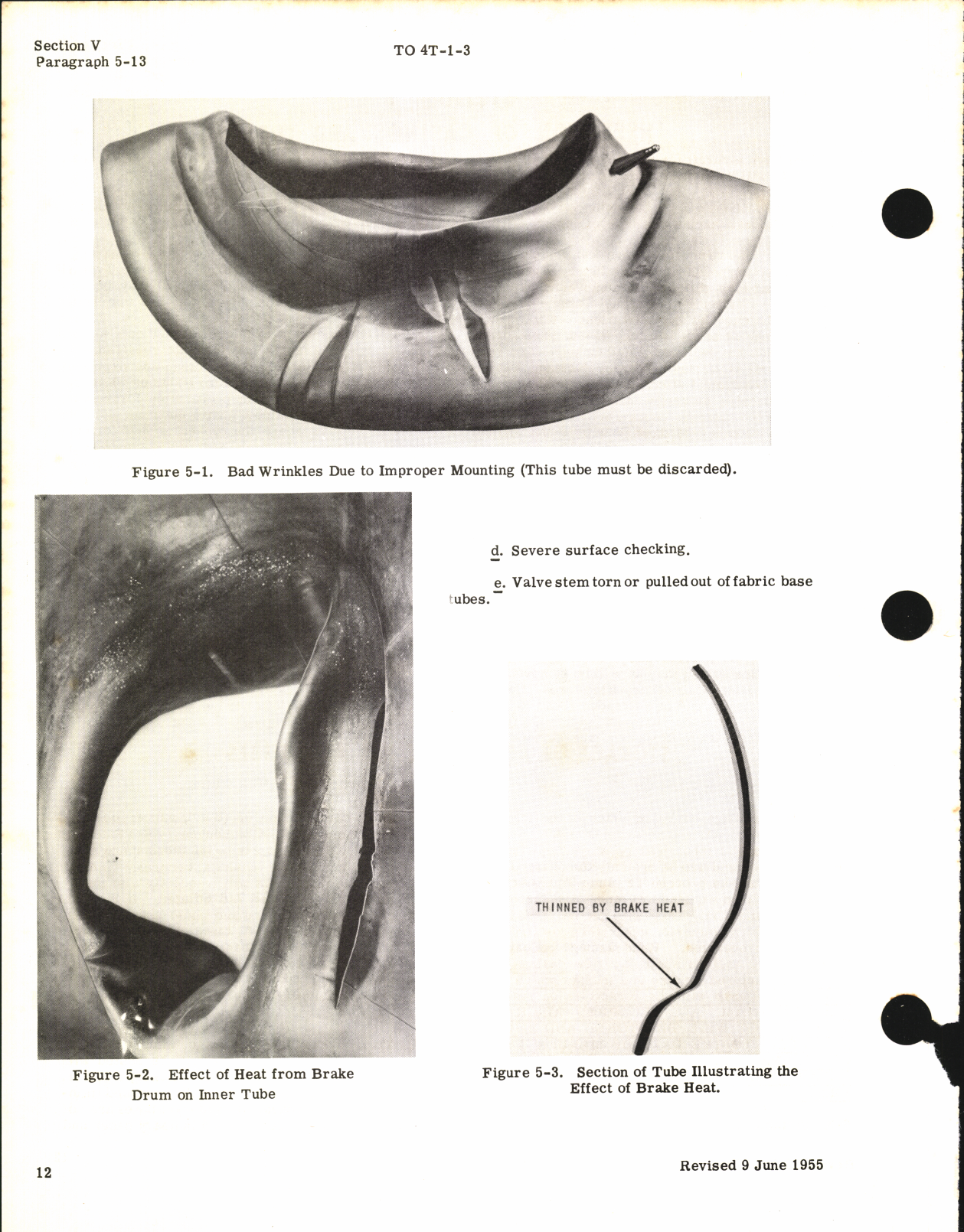 Sample page 6 from AirCorps Library document: Inspection, Maintenance, Storage, and Disposition of Aircraft Tire Casings and Inner Tubes