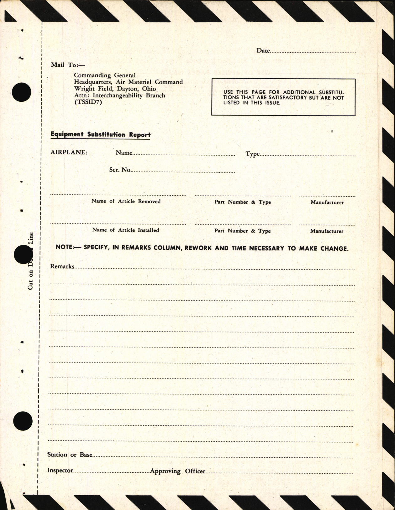 Sample page 5 from AirCorps Library document: Interchangeability Charts - Aircraft Hardware Bolts and Screws