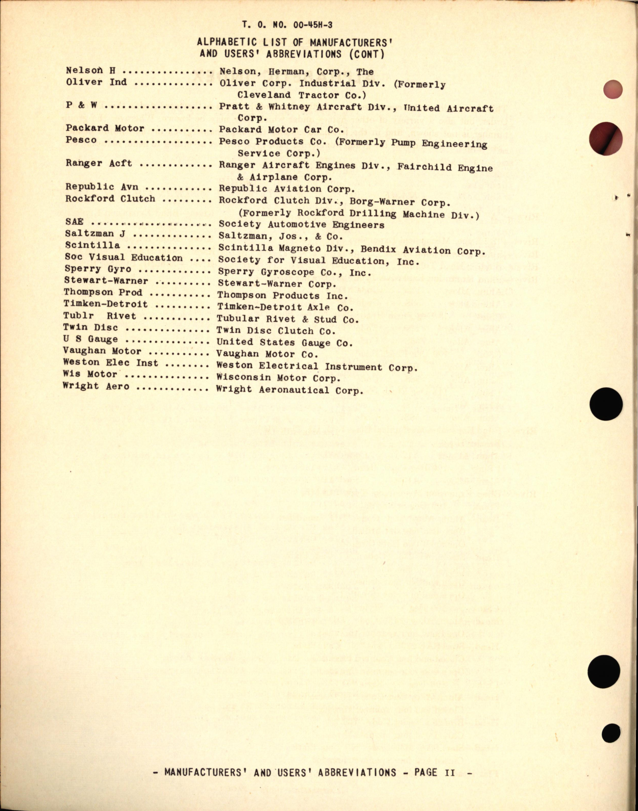 Sample page 8 from AirCorps Library document: Interchangeability Charts - Aircraft Hardware Rivets