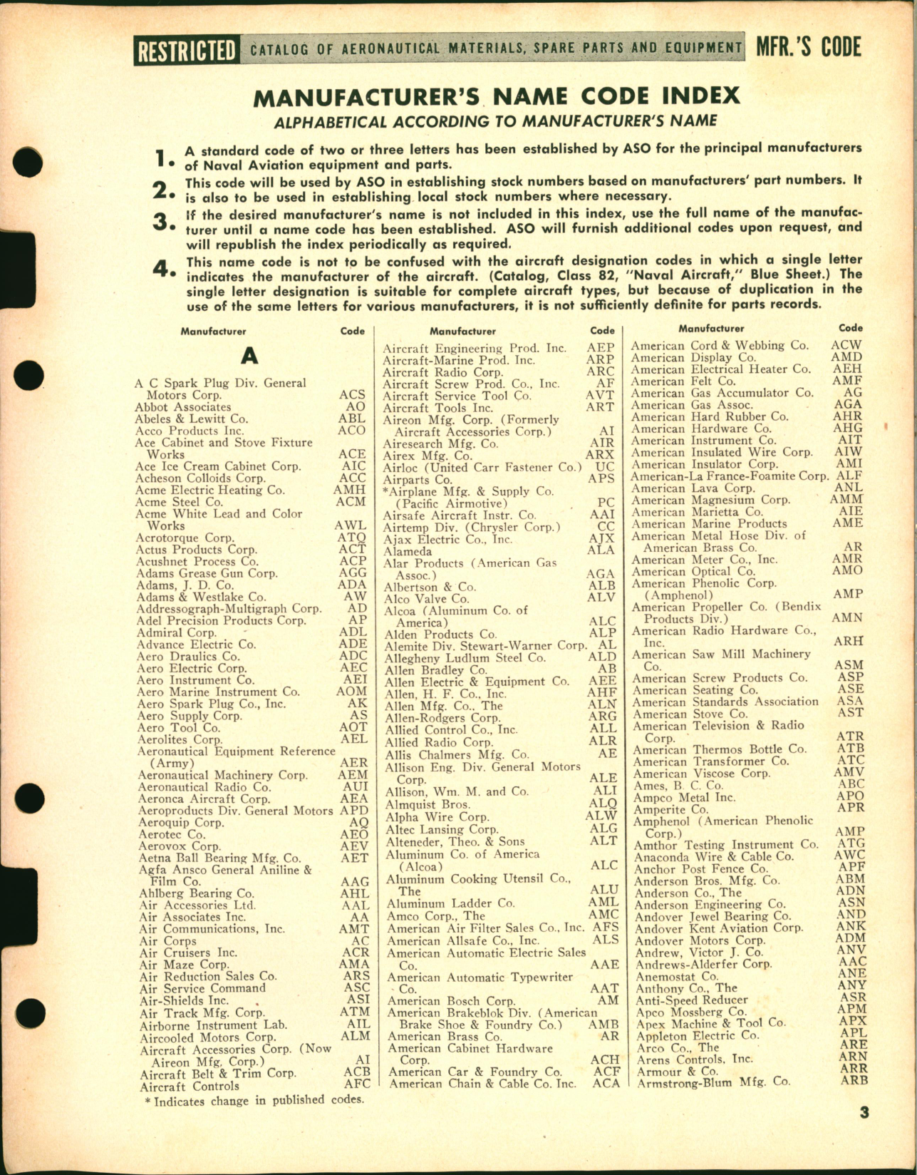 Sample page 3 from AirCorps Library document: How to Construct Local Stock Numbers for Aeronautical Spare Parts and Equipment 