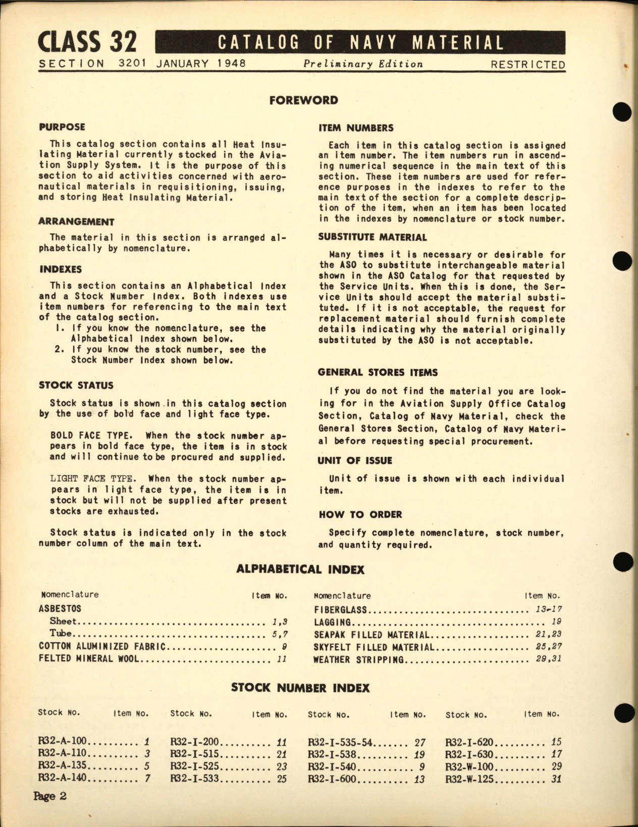 Sample page 2 from AirCorps Library document: Heat Insulating Material
