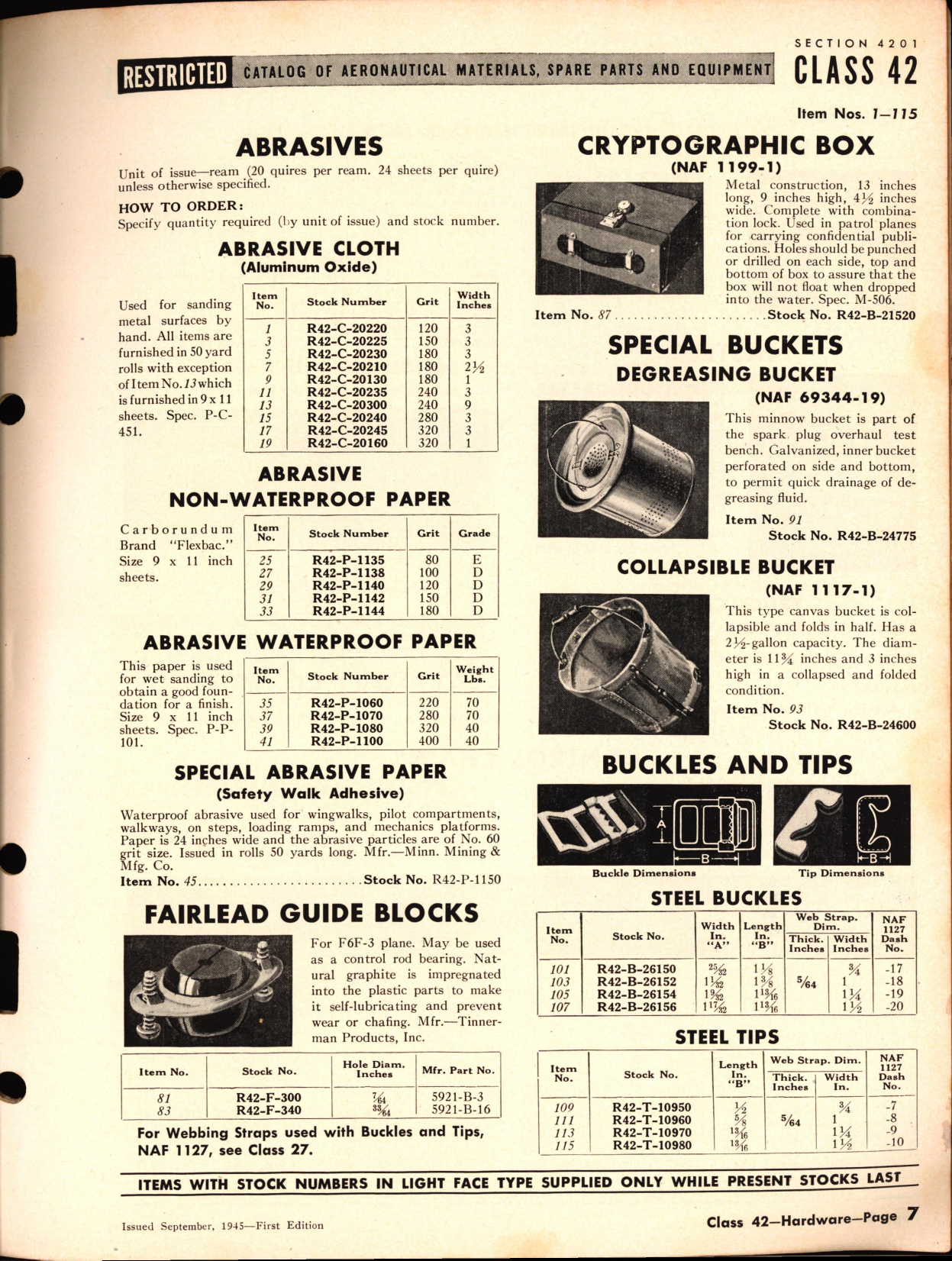 Sample page 7 from AirCorps Library document: Hardware