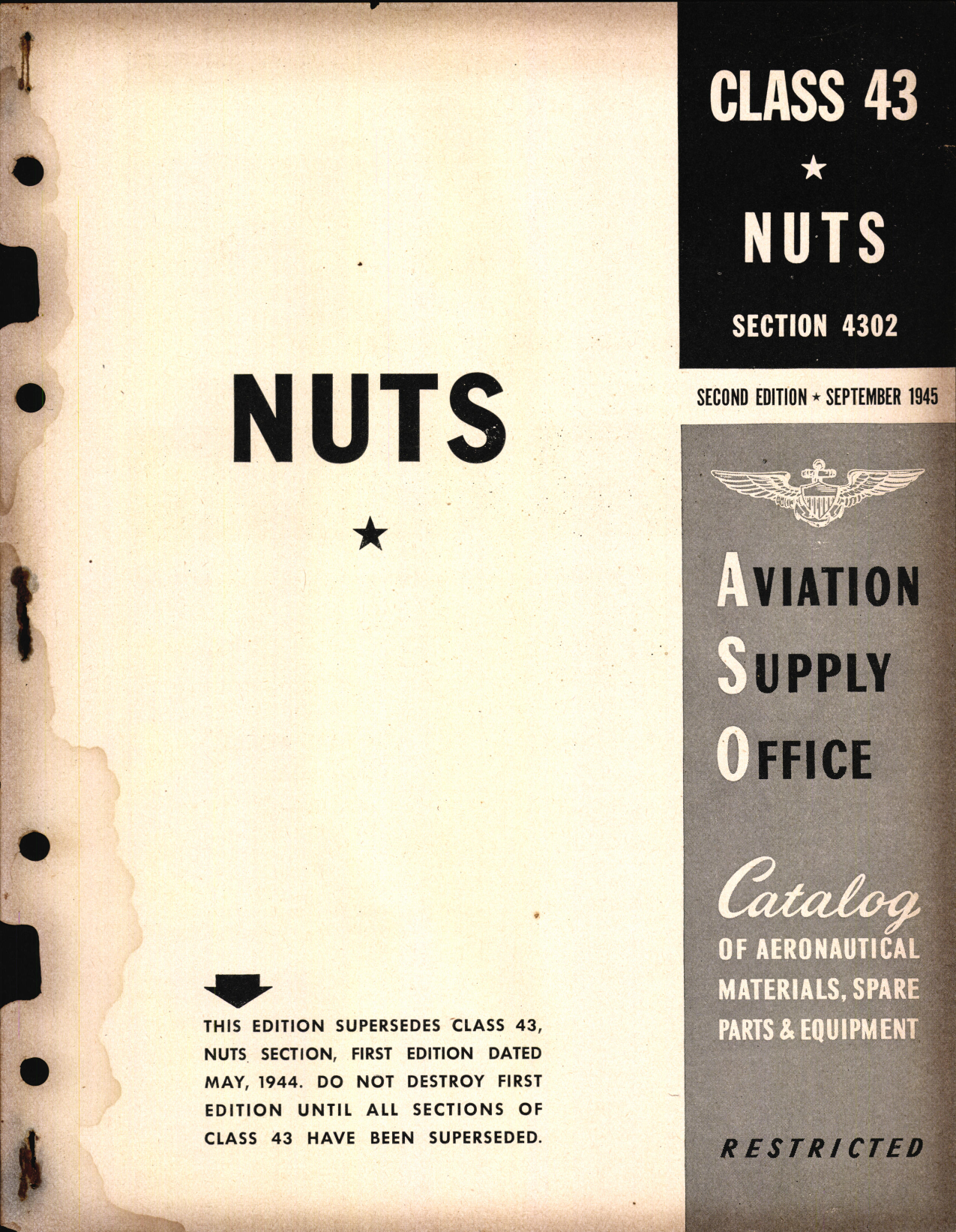 Sample page 1 from AirCorps Library document: Nuts