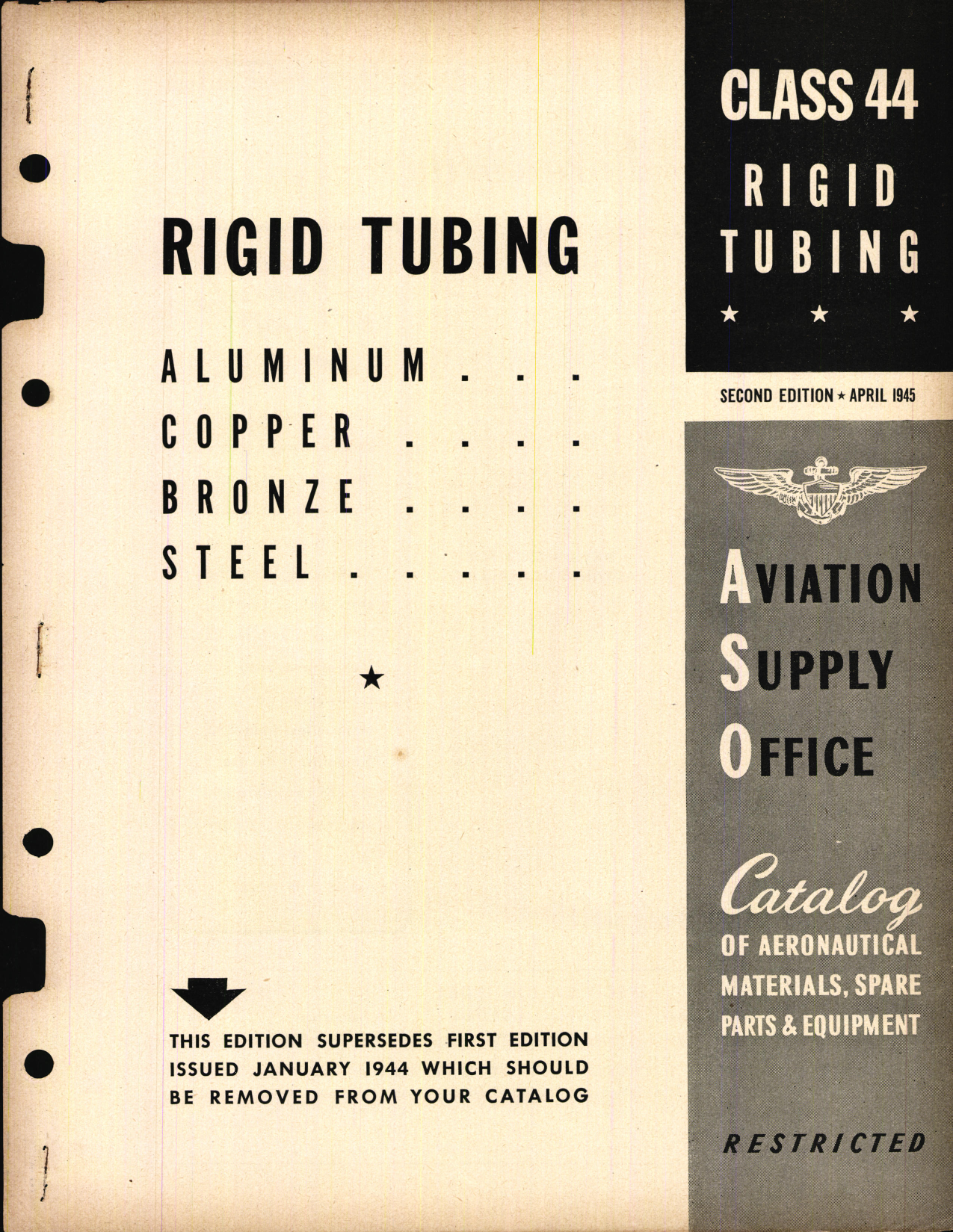 Sample page 1 from AirCorps Library document: Rigid Tubing