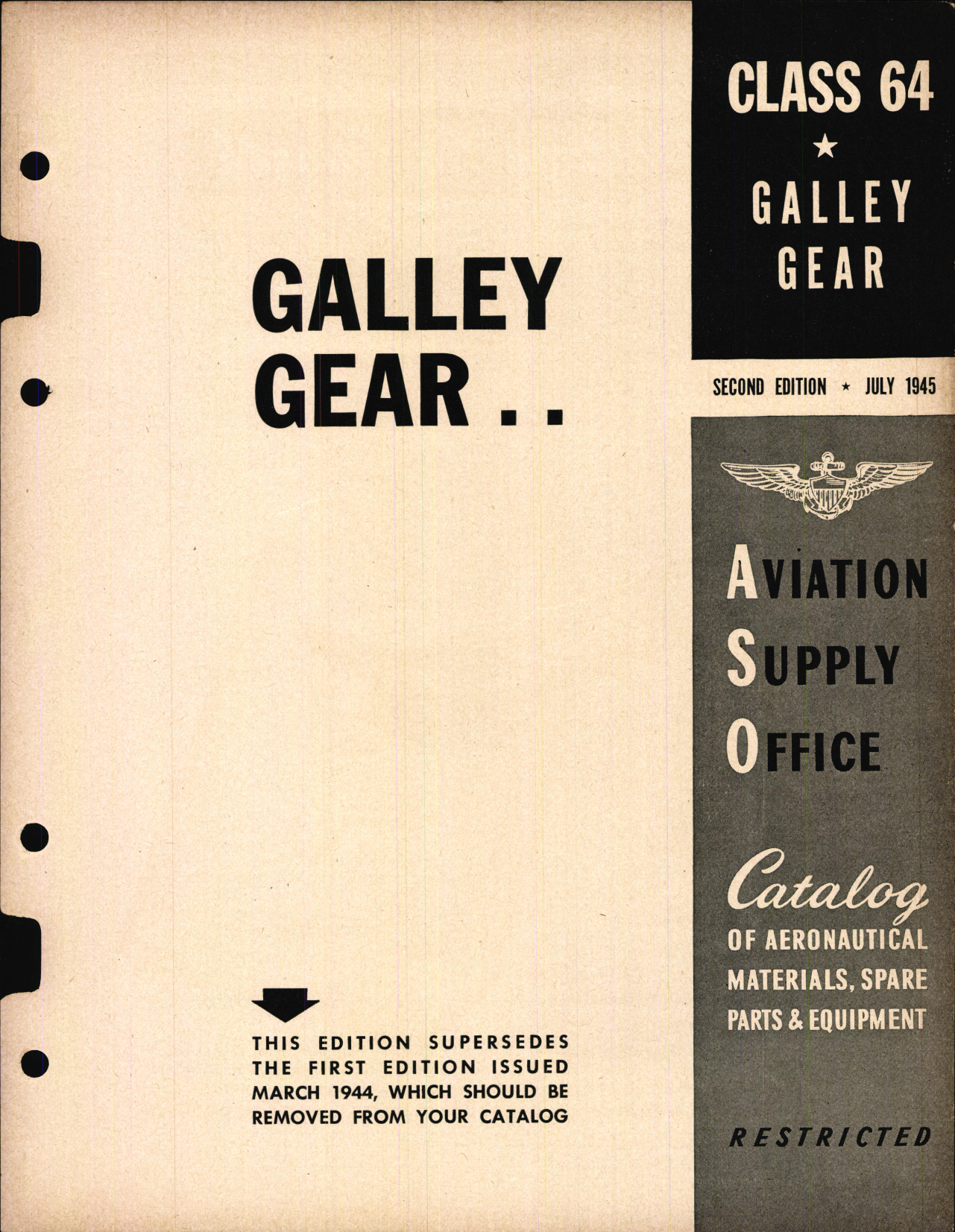 Sample page 1 from AirCorps Library document: Gallery Gear